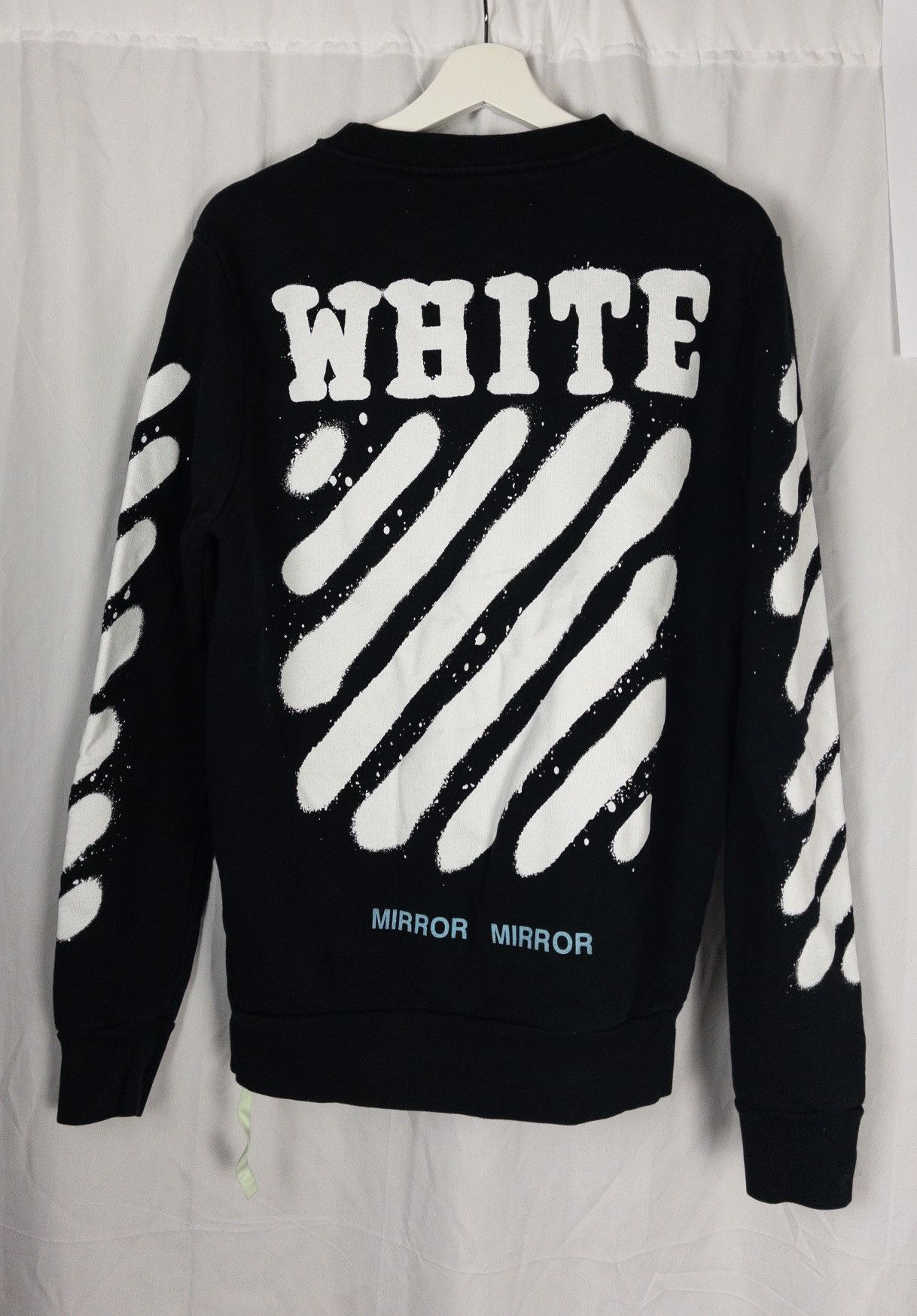 Off-White off white spray logo printed sweater Size US XS / EU 42 / 0 - 2 Thumbnail