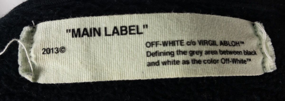 Off-White off white spray logo printed sweater Size US XS / EU 42 / 0 - 7 Thumbnail