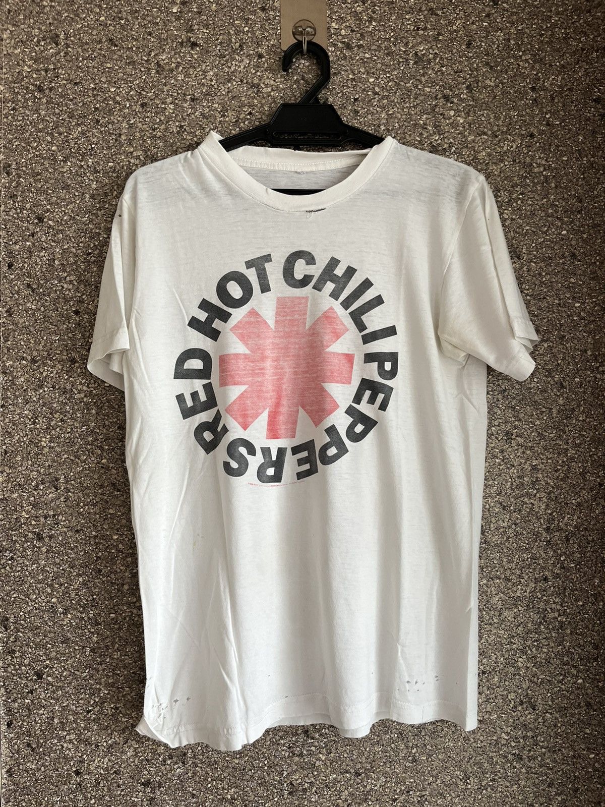 image of Vintage Red Hot Chilli Peppers Ft60 in White, Men's (Size XL)