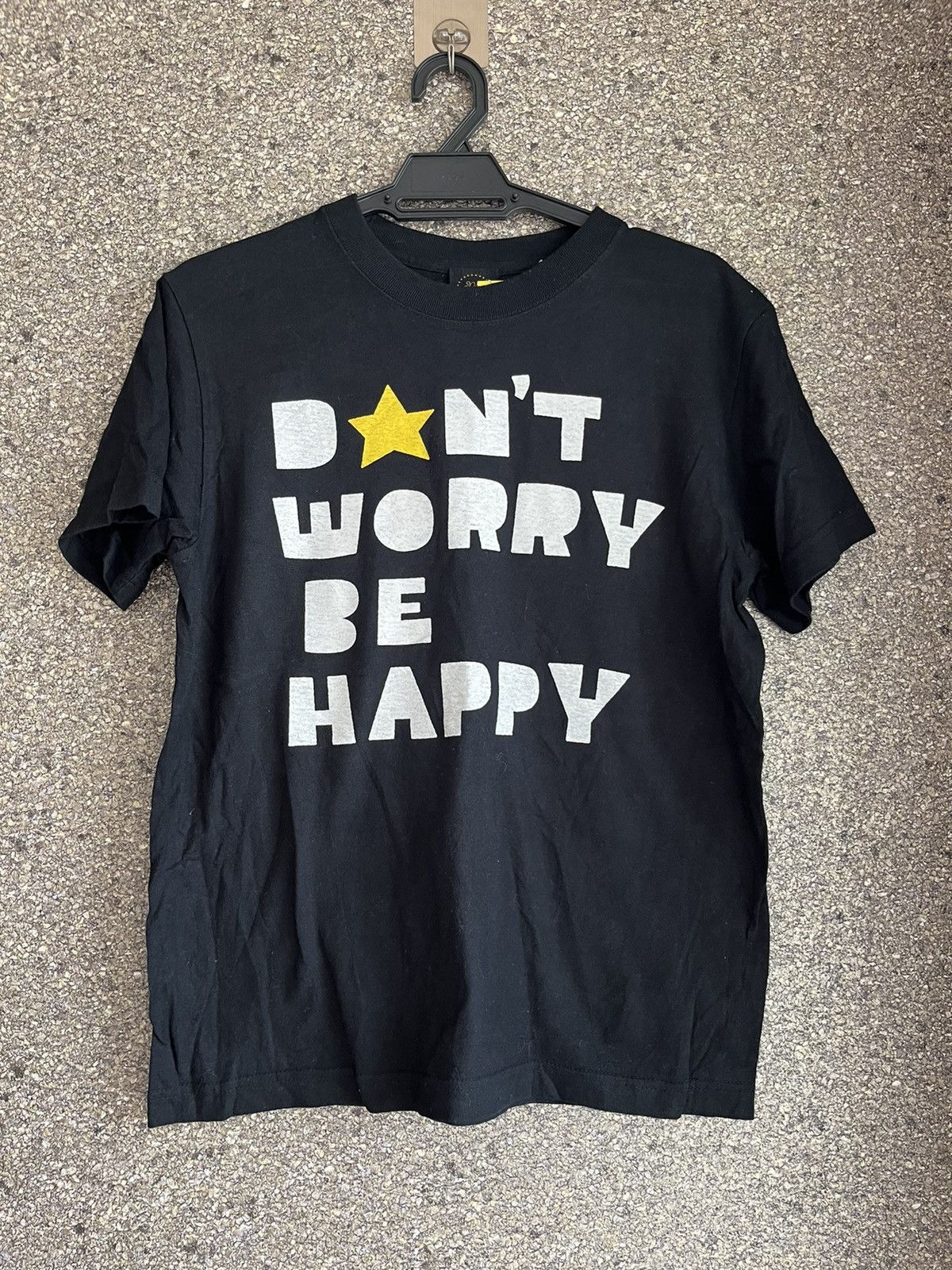 image of Vintage Don’T Worry Be Happy Ft60 in Black, Men's (Size Small)