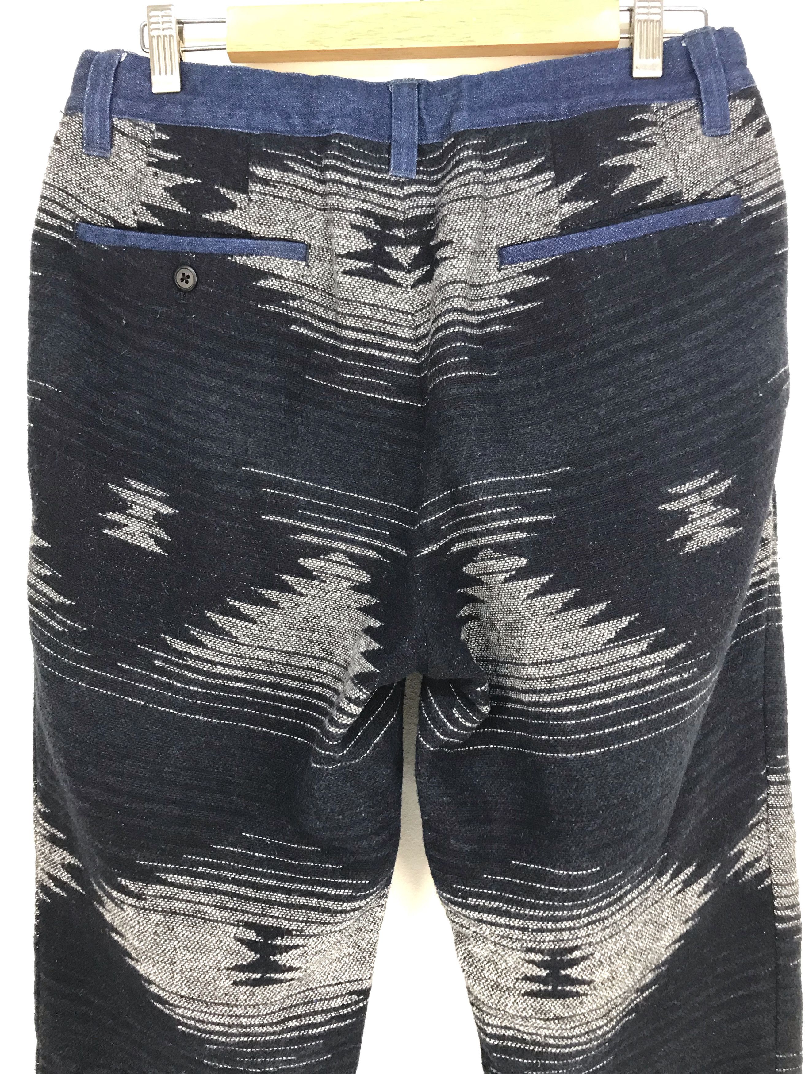 Freewheelers ROSEBUD COUPLES Navajo Aztec Tribal Drawstring Hybrid Pants Size US 30 / EU 46 - 9 Thumbnail