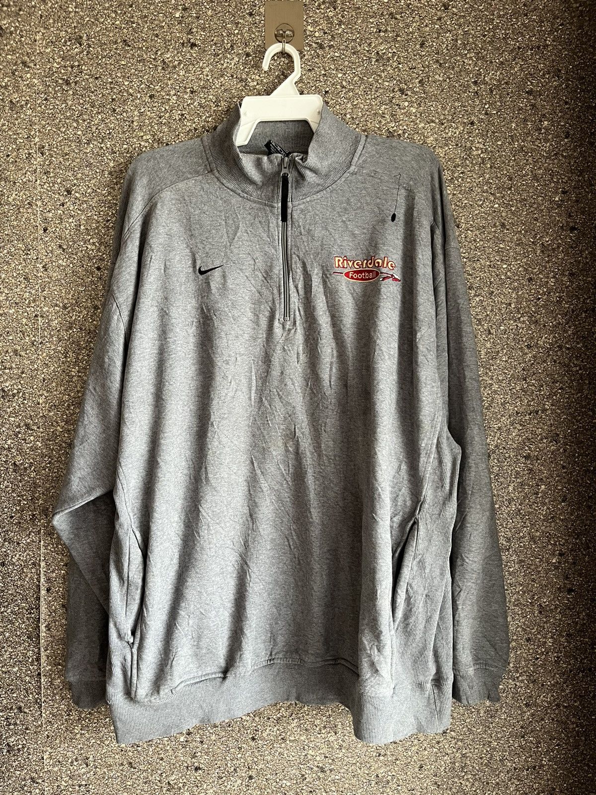 image of Vintage Nike Riverdale Ft87 in Grey, Men's (Size XL)