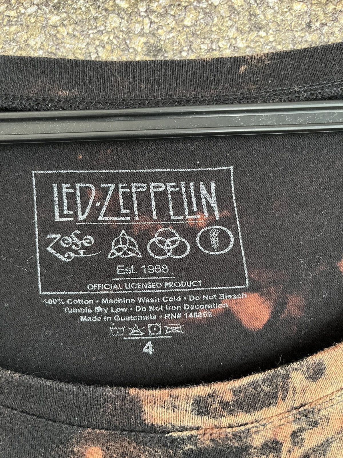 Vintage Led zeppelin ft60 Size US XL / EU 56 / 4 - 3 Thumbnail