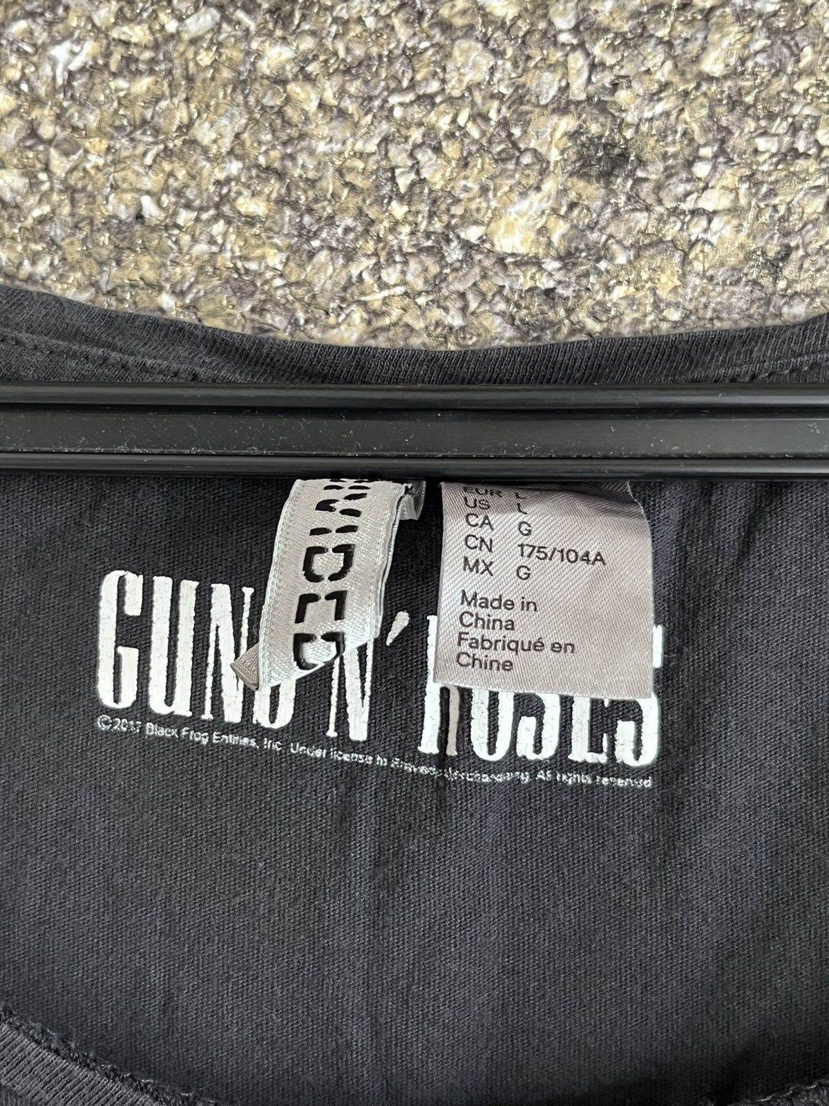 Vintage Guns n roses ft60 Size US L / EU 52-54 / 3 - 3 Thumbnail