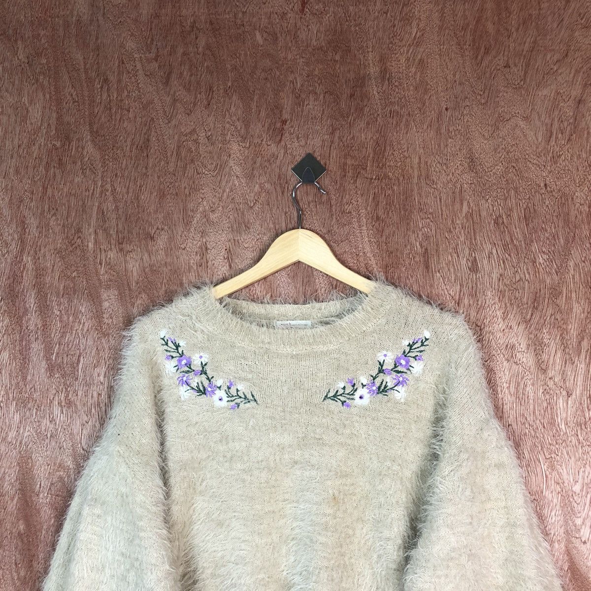 Homespun Knitwear Earth Music&Econology Shag Fur Mohair Knitwear #6668 Size M / US 6-8 / IT 42-44 - 2 Thumbnail