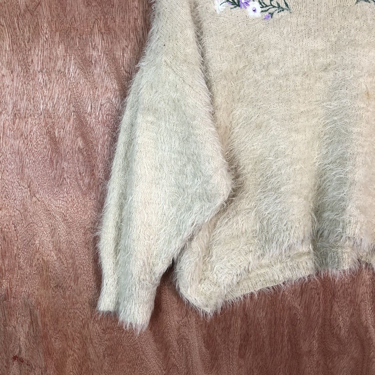 Homespun Knitwear Earth Music&Econology Shag Fur Mohair Knitwear #6668 Size M / US 6-8 / IT 42-44 - 4 Thumbnail