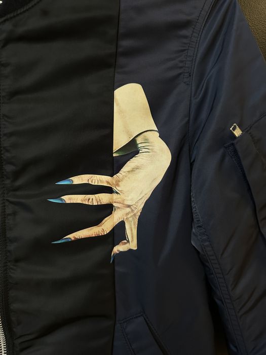 Undercover [LAST $DROP] RARE Undercover Navy D-Hand MA-1 Bomber