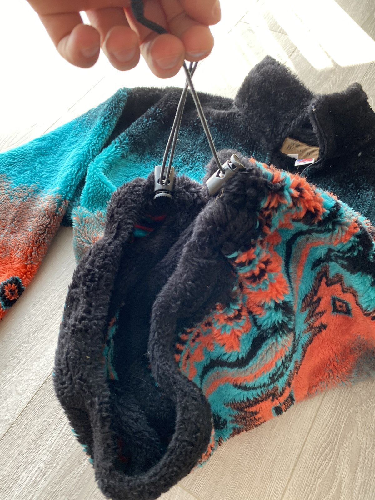 Japanese Brand × Vintage Vintage Bear Ridge Kokopelli pattern fleece sweatshirt Size US L / EU 52-54 / 3 - 4 Thumbnail