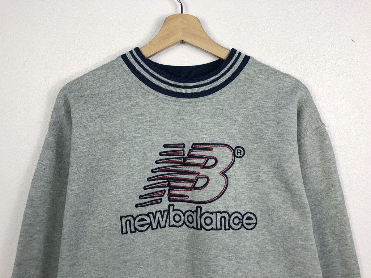 New Balance Rare Vintage New Balance Embroidery Sweatshirt Size US M / EU 48-50 / 2 - 2 Thumbnail
