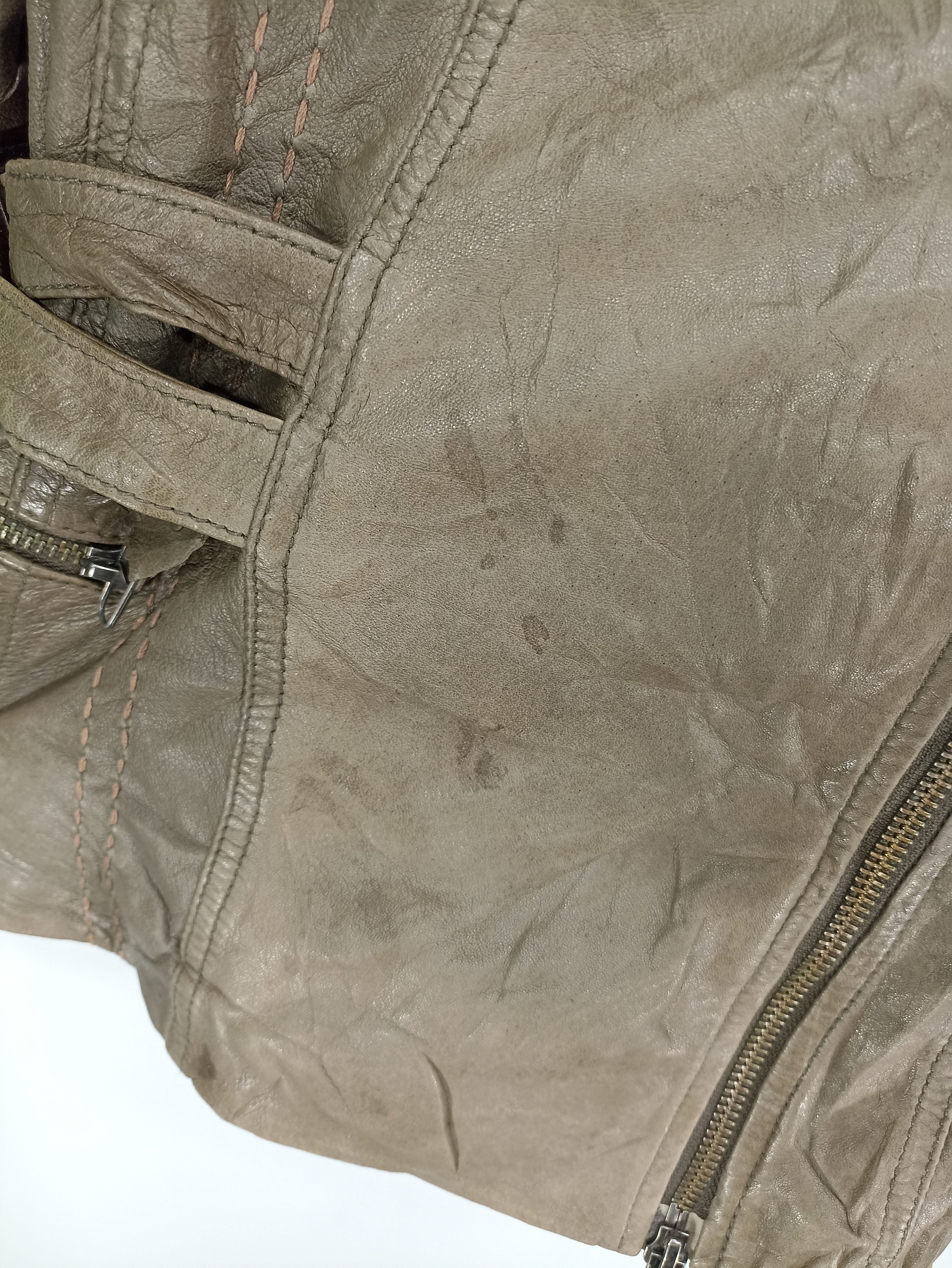 MAX&Co. × Vintage Vintage Max & Co Leather Jacket Size M / US 6-8 / IT 42-44 - 8 Thumbnail