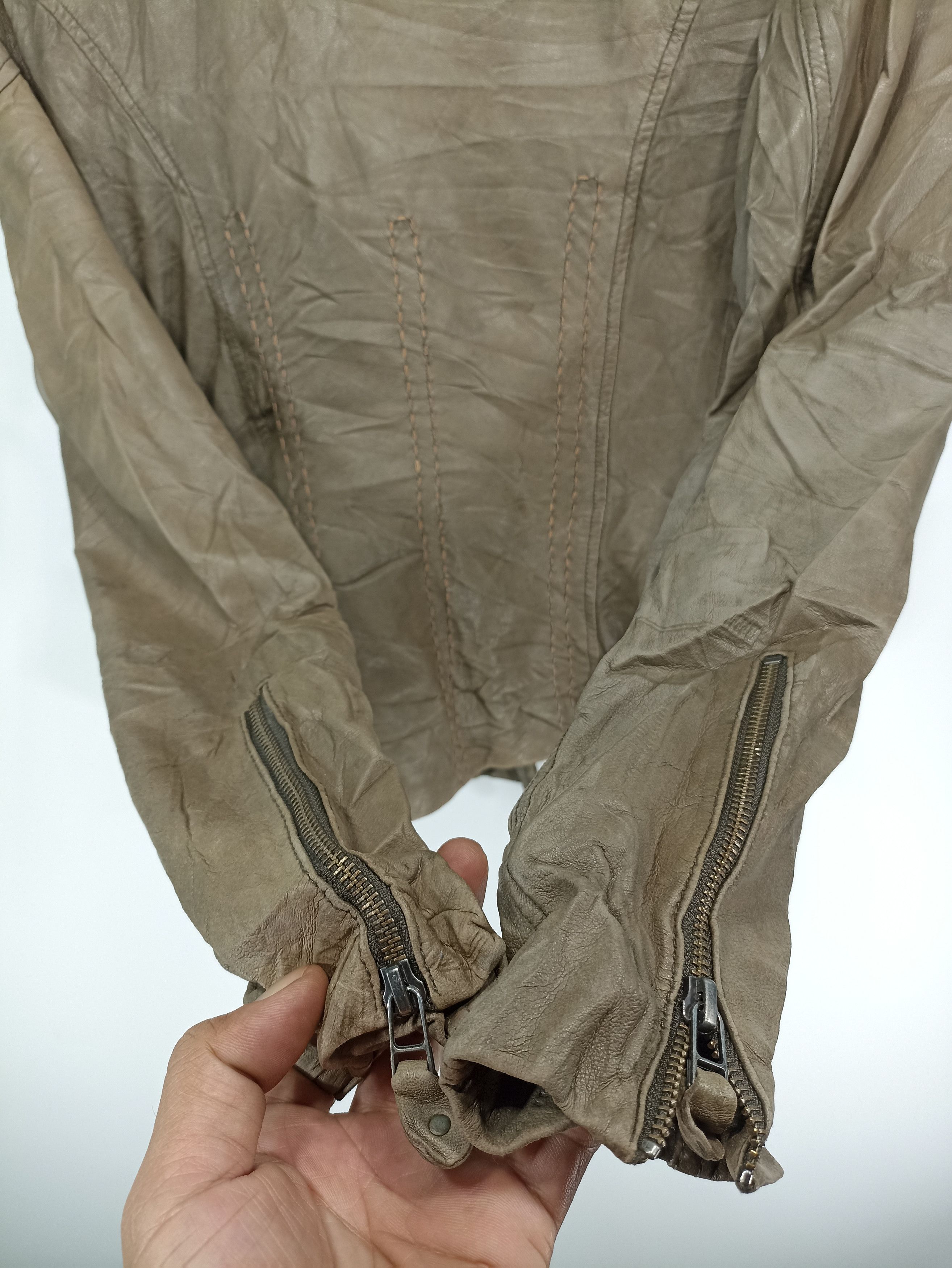 MAX&Co. × Vintage Vintage Max & Co Leather Jacket Size M / US 6-8 / IT 42-44 - 11 Thumbnail