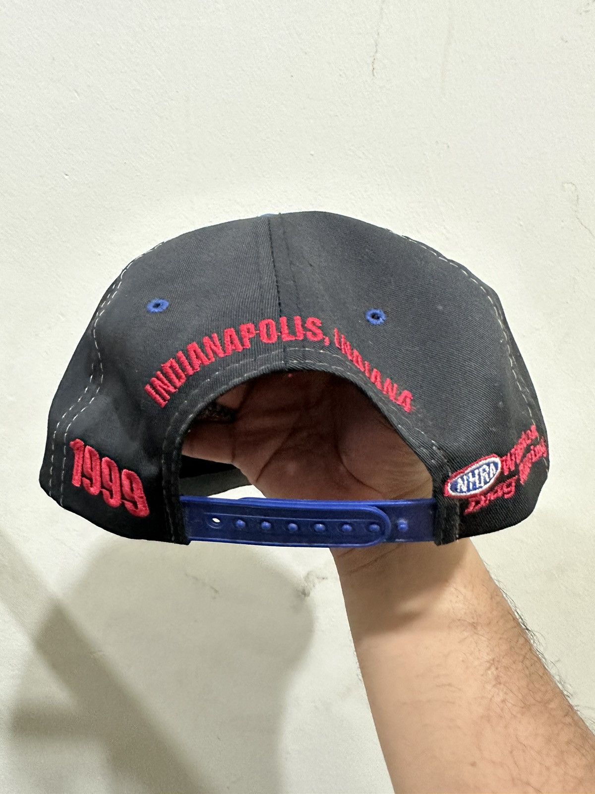 NASCAR 🔥Vintage🔥NHRA 45th Anniversary 1999 Snapback Size ONE SIZE - 5 Thumbnail
