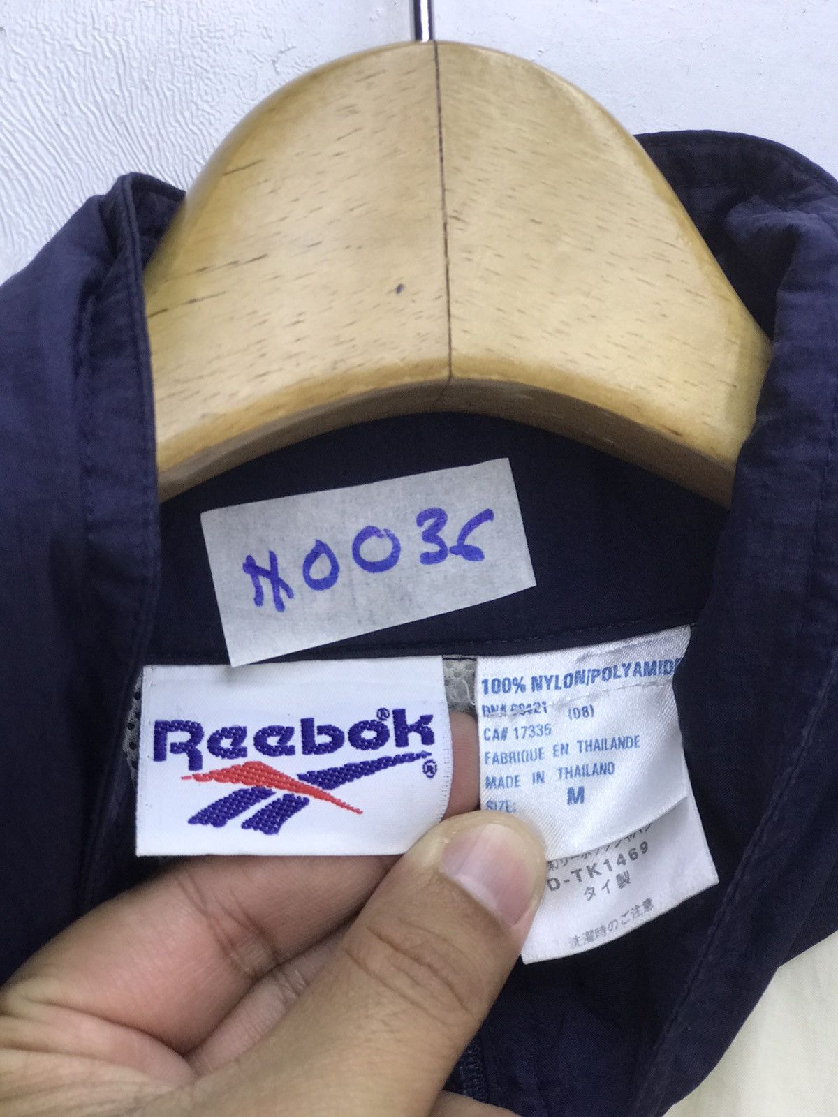 Reebok Vintage 90s/Y2K Reebok Big Logo Windbreaker Jacket Size US M / EU 48-50 / 2 - 5 Thumbnail