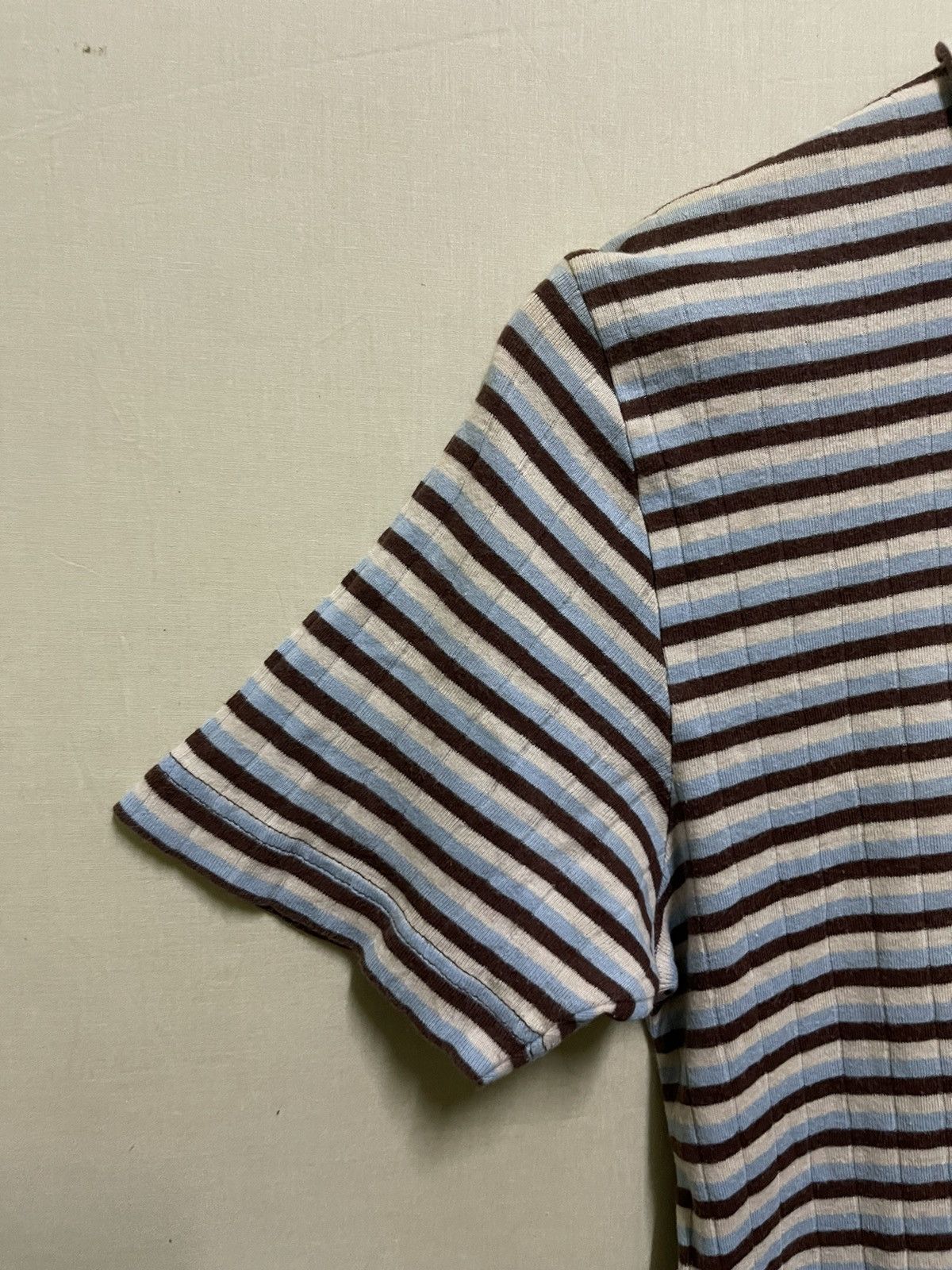 Dries Van Noten Dries Van Noten Stripes Polo Size US L / EU 52-54 / 3 - 2 Thumbnail