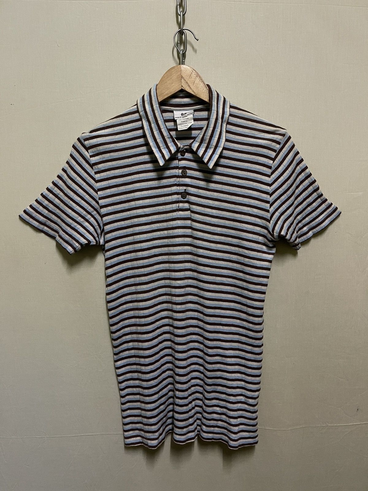 Dries Van Noten Dries Van Noten Stripes Polo Size US L / EU 52-54 / 3 - 1 Thumbnail