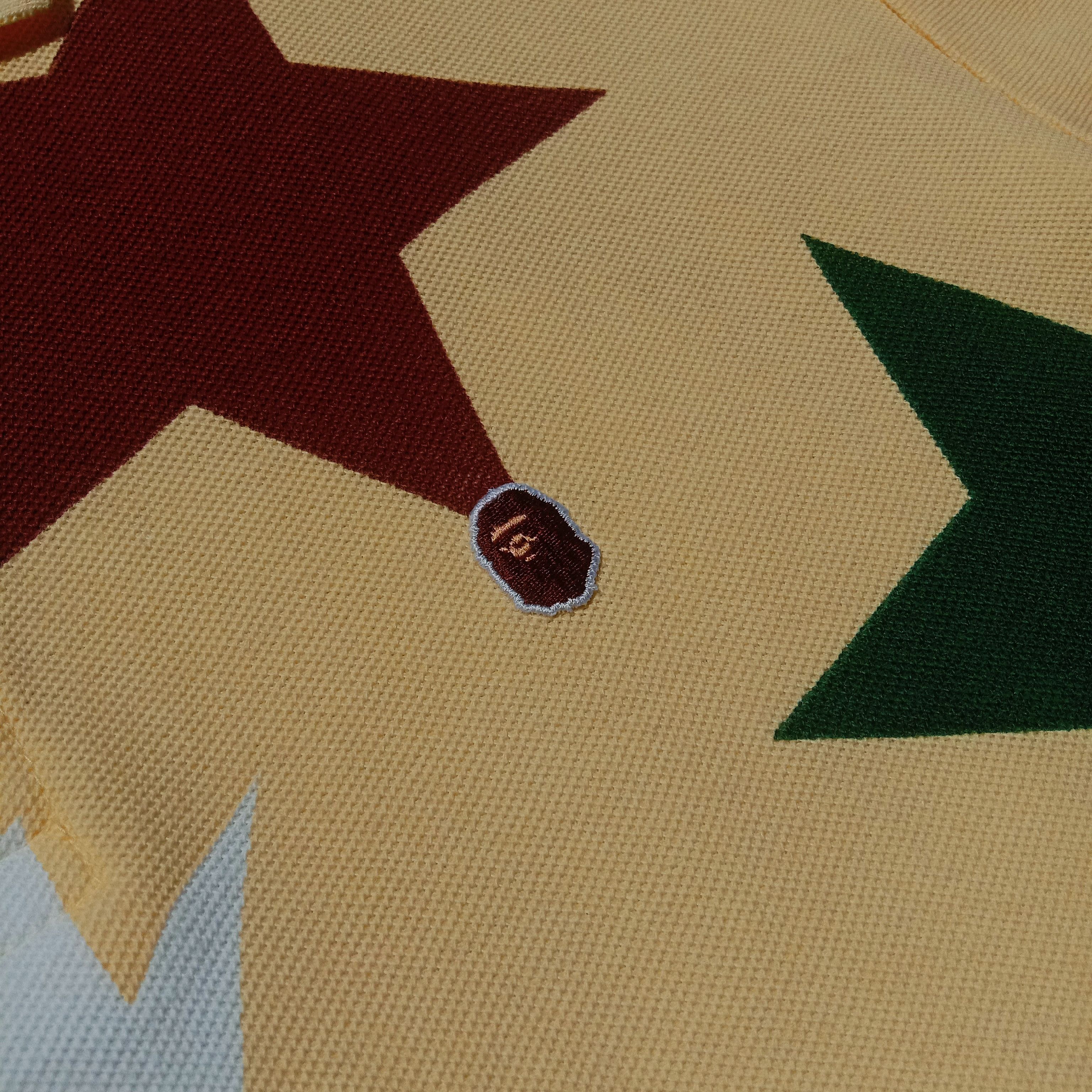 Bape Bape Kagoshima Sta Pattern Polo (2008) Size US M / EU 48-50 / 2 - 3 Thumbnail