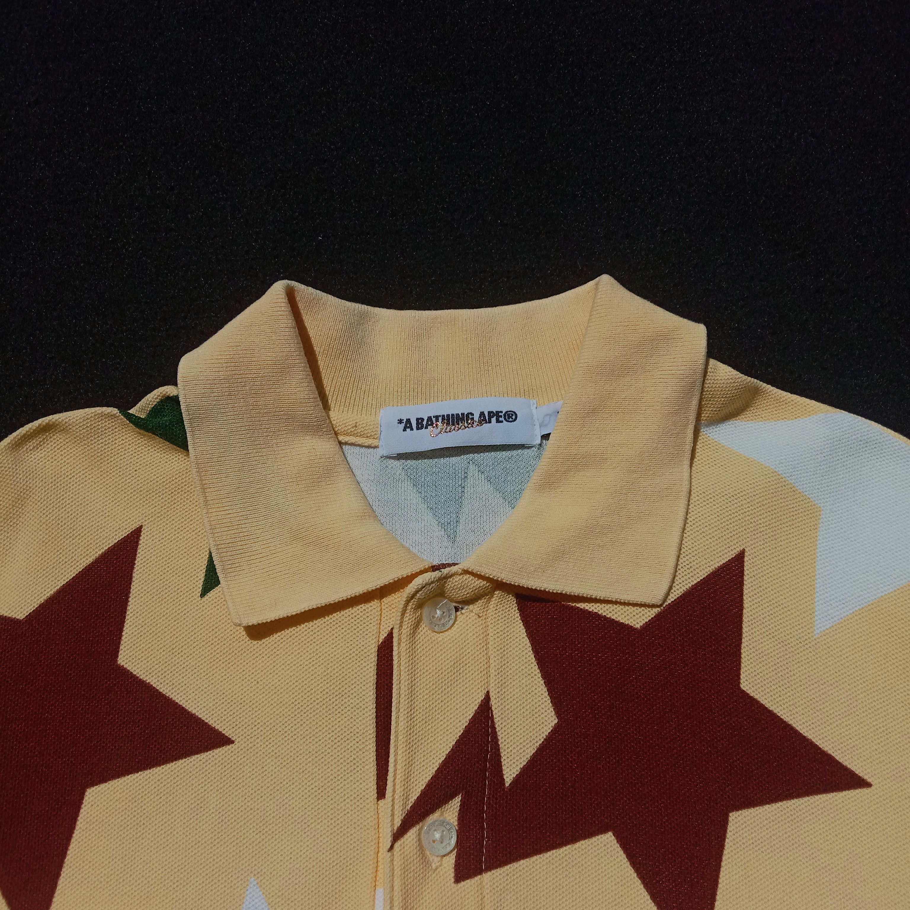 Bape Bape Kagoshima Sta Pattern Polo (2008) Size US M / EU 48-50 / 2 - 2 Thumbnail
