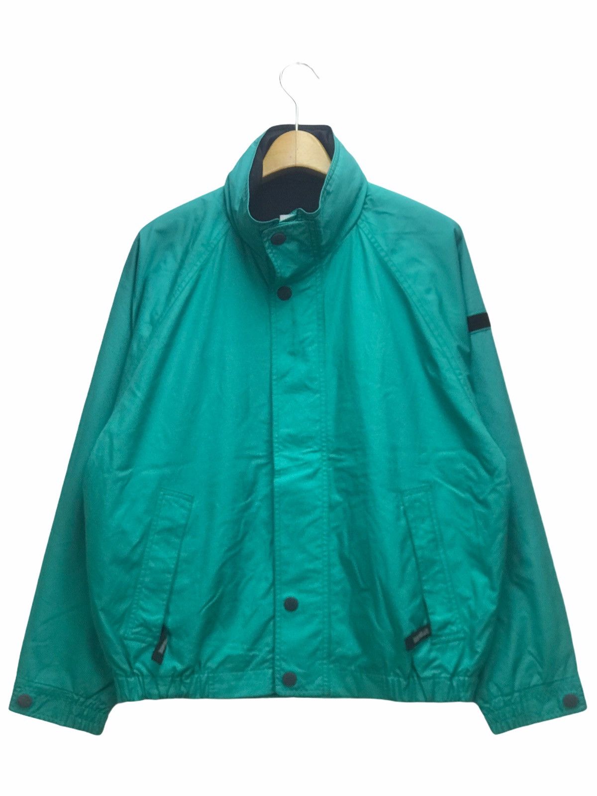 image of Racing x Vintage Leyton House F1 Bomber Jacket in Green, Men's (Size Medium)