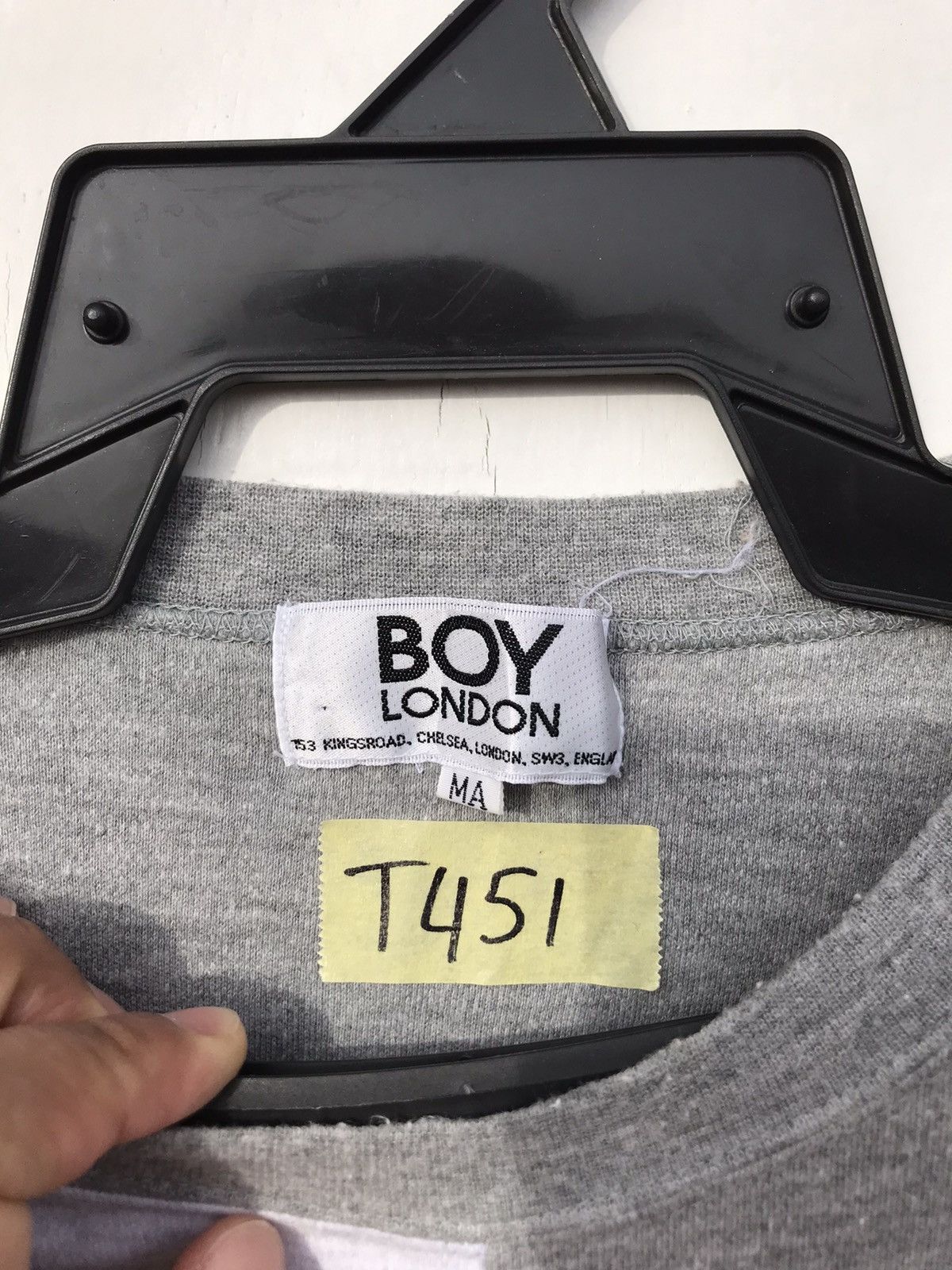 Boy London × Vintage Vintage Boy London Spellout Size US M / EU 48-50 / 2 - 3 Thumbnail
