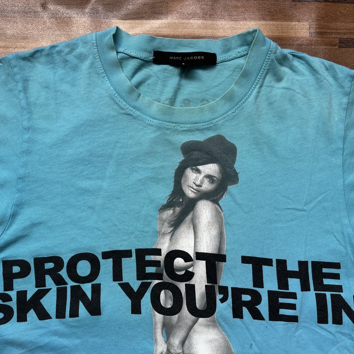 Marc Jacobs Marc Jacob Nude Helena Christensen TShirt Size US S / EU 44-46 / 1 - 7 Thumbnail