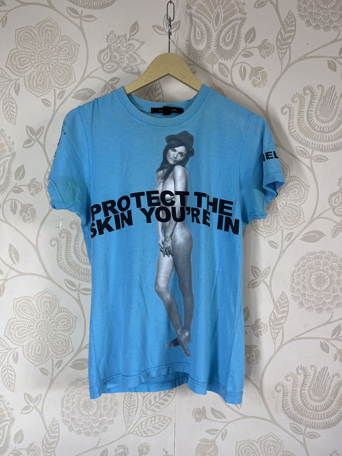 Marc Jacobs Marc Jacob Nude Helena Christensen TShirt Size US S / EU 44-46 / 1 - 3 Thumbnail