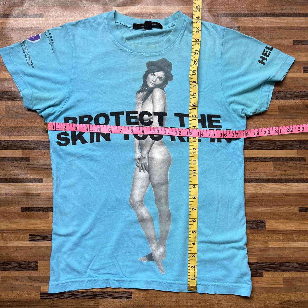 Marc Jacobs Marc Jacob Nude Helena Christensen TShirt Size US S / EU 44-46 / 1 - 6 Thumbnail