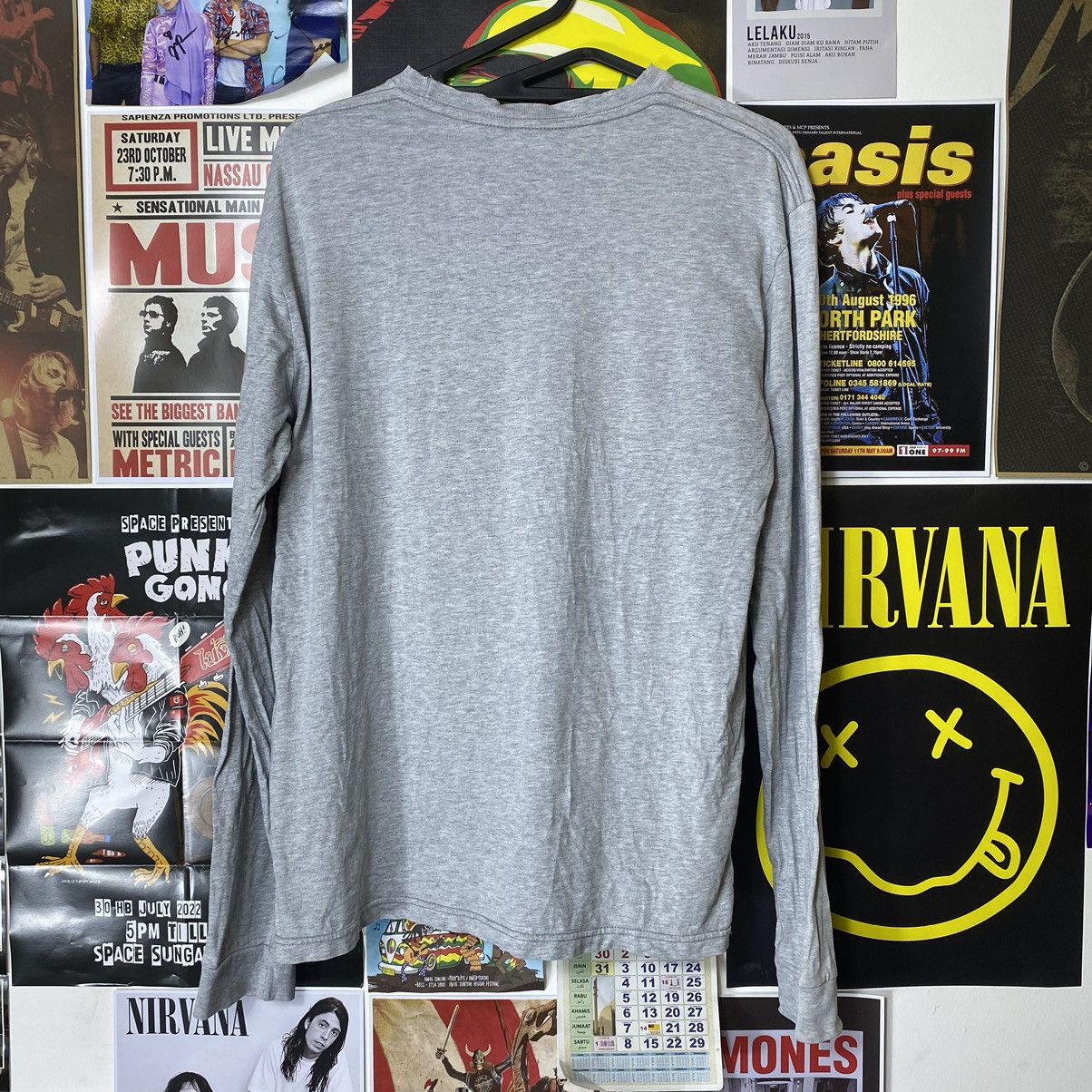 Stussy Vintage Stussy Increase The Peace Long Sleeve T-Shirt Size US M / EU 48-50 / 2 - 5 Thumbnail