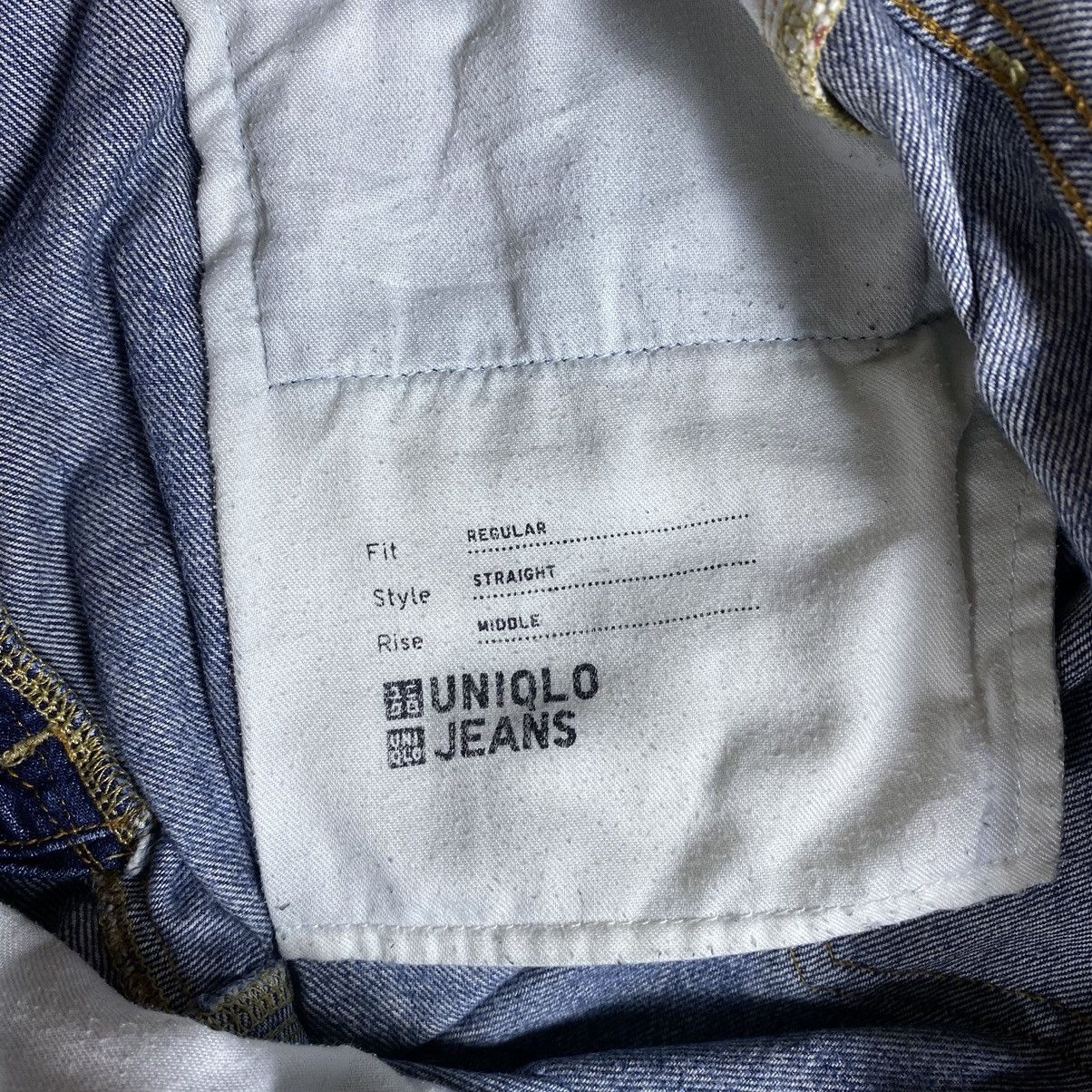 Uniqlo 🔥🔥Vintage Uniqlo Regular Fit Selvedge Denim Size US 35 - 9 Thumbnail