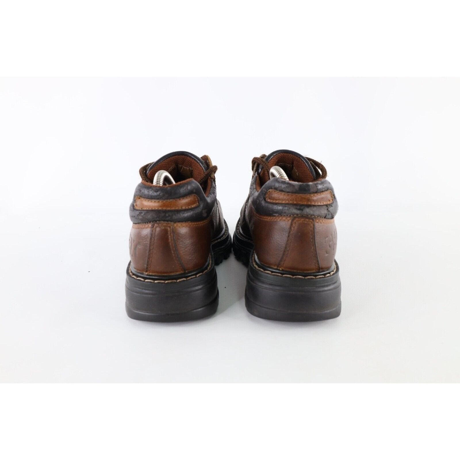 Vintage Vintage Grunge Goth Distressed Leather Chunky Platform Shoes Size US 8 / EU 41 - 4 Thumbnail