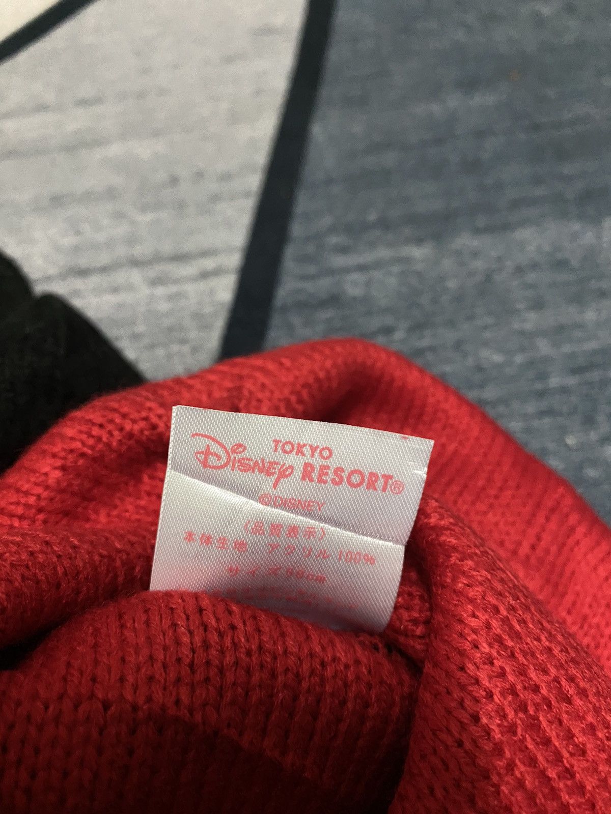 Disney × Vintage MINNIE MOUSE 3 Pieces Disney Ear Bunny Horn Devil Beanie Hat Size ONE SIZE - 9 Thumbnail