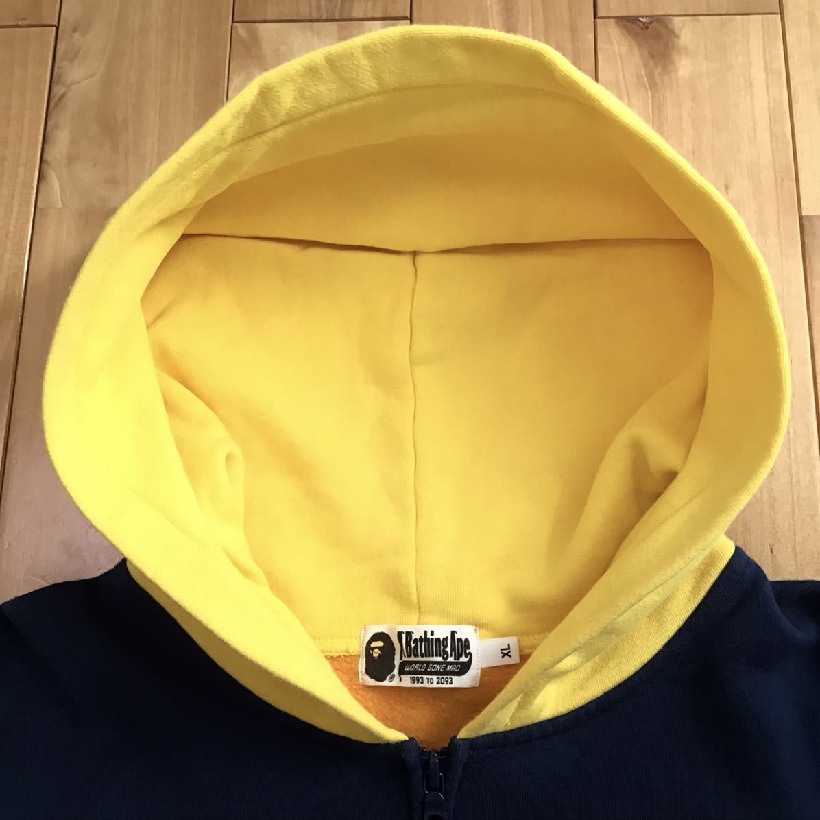 Bape 🔥XL🔥 Baby milo crazy color zip hoodie BAPE a bathing ape Size US XL / EU 56 / 4 - 6 Thumbnail