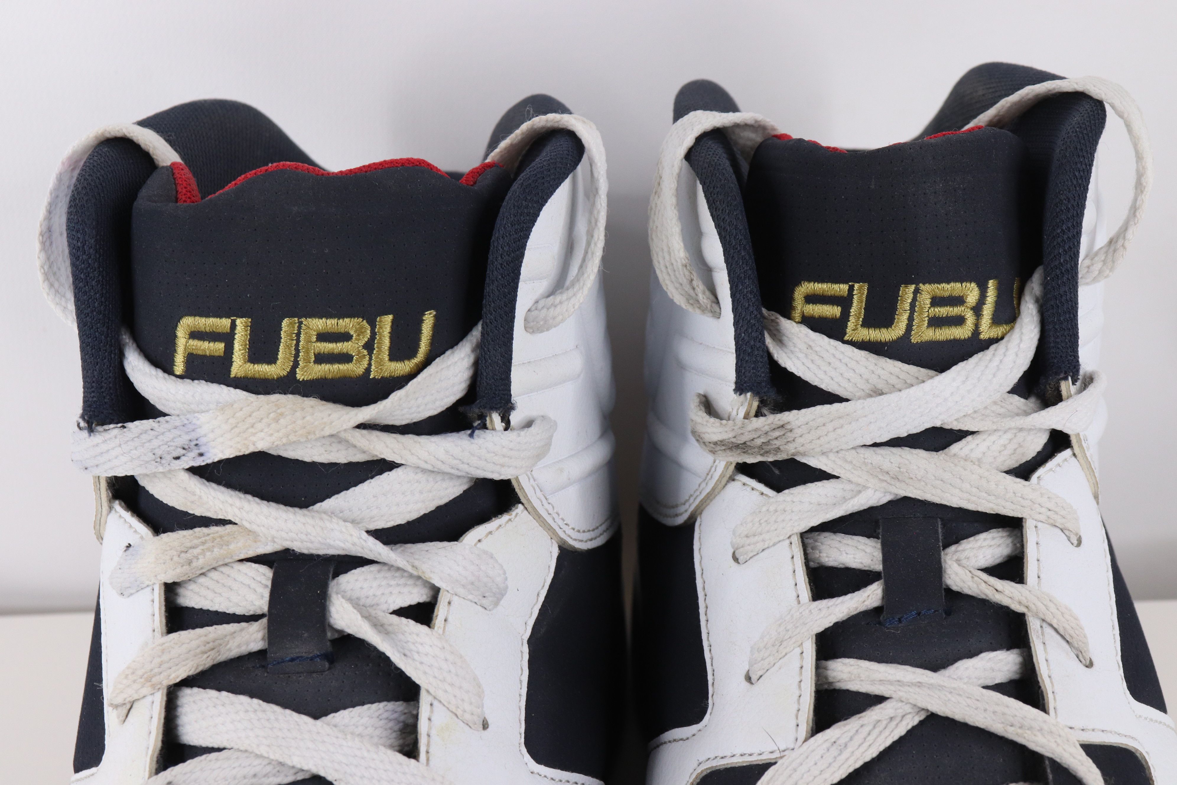 Fubu × Vintage Vintage 90s FUBU Streetwear Spell Out Basketball Shoes 11 Size US 11 / EU 44 - 4 Thumbnail