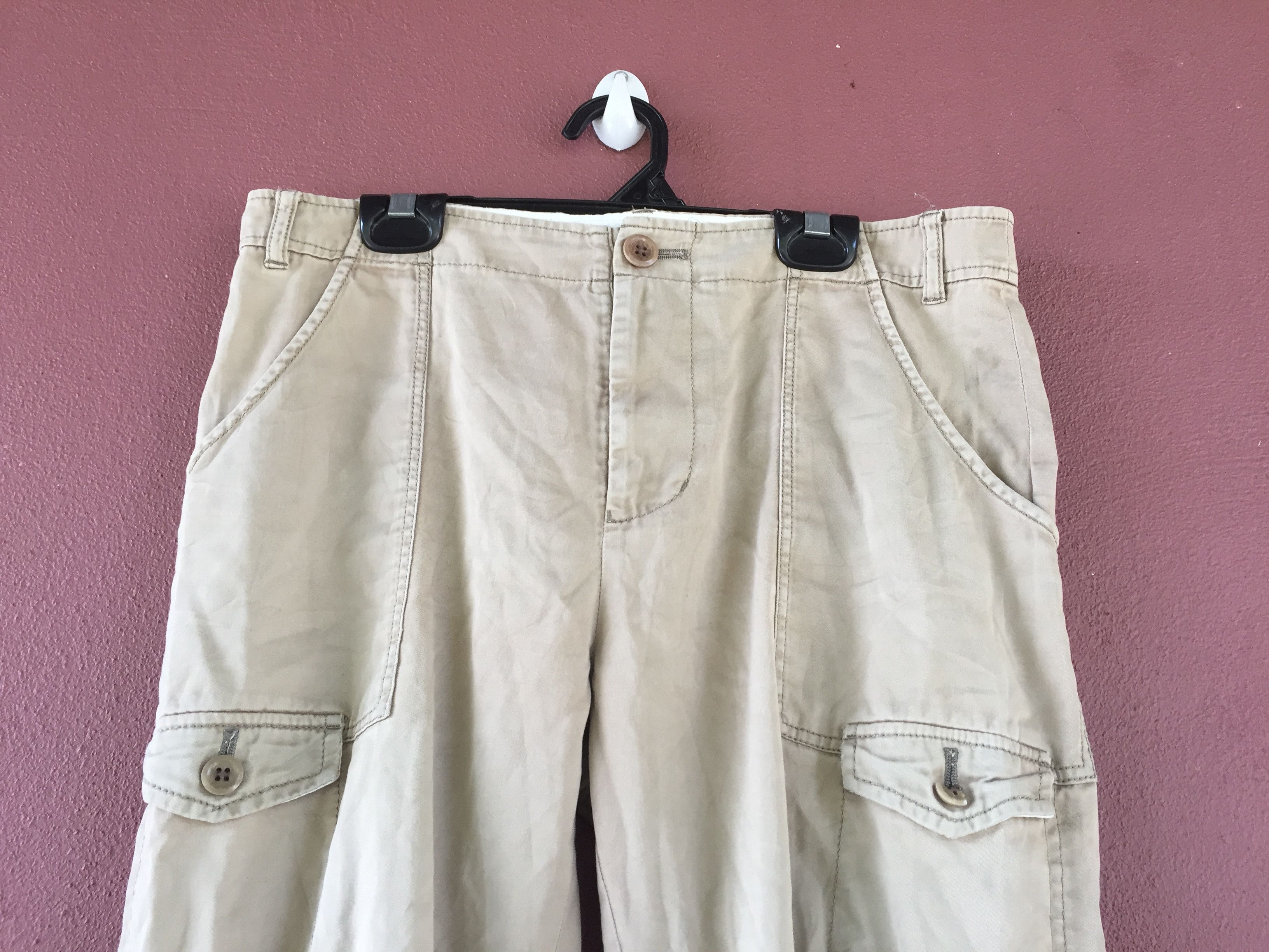 Japanese Brand Human Women Multipocket Pants Size M Size 30" / US 8 / IT 44 - 3 Thumbnail