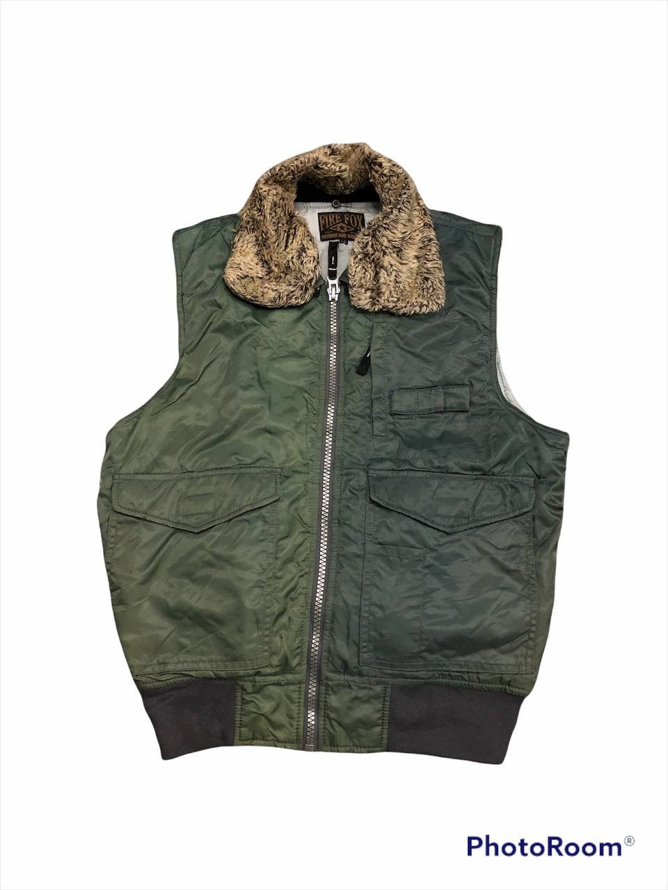 Japanese Brand × Vintage Fire🔥Fire Fox Vest Double Tone Colour Size US M / EU 48-50 / 2 - 1 Thumbnail