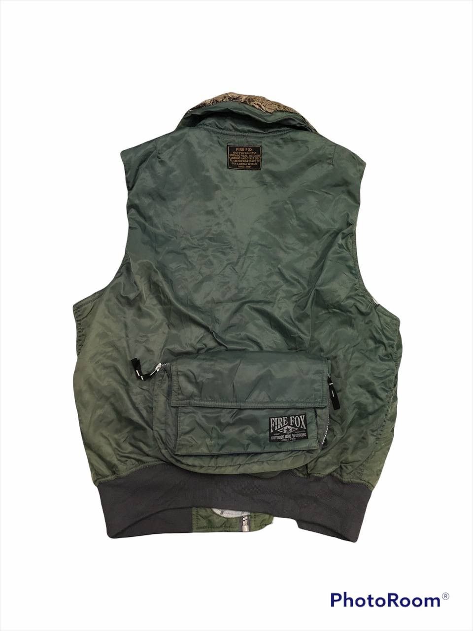 Japanese Brand × Vintage Fire🔥Fire Fox Vest Double Tone Colour Size US M / EU 48-50 / 2 - 2 Thumbnail
