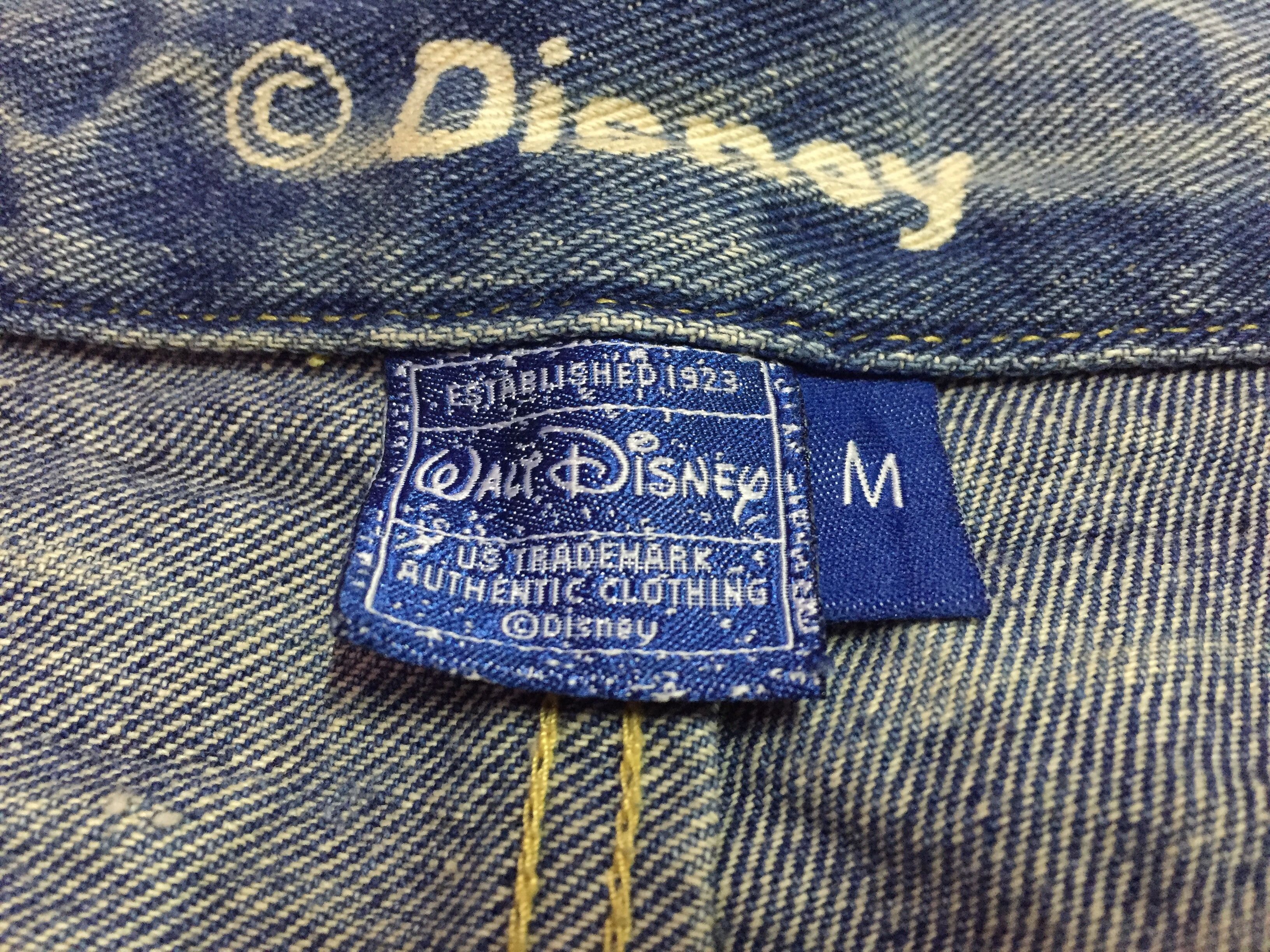 Disney Mickey Mouse Denim Jeans Size M Size US 29 - 6 Thumbnail