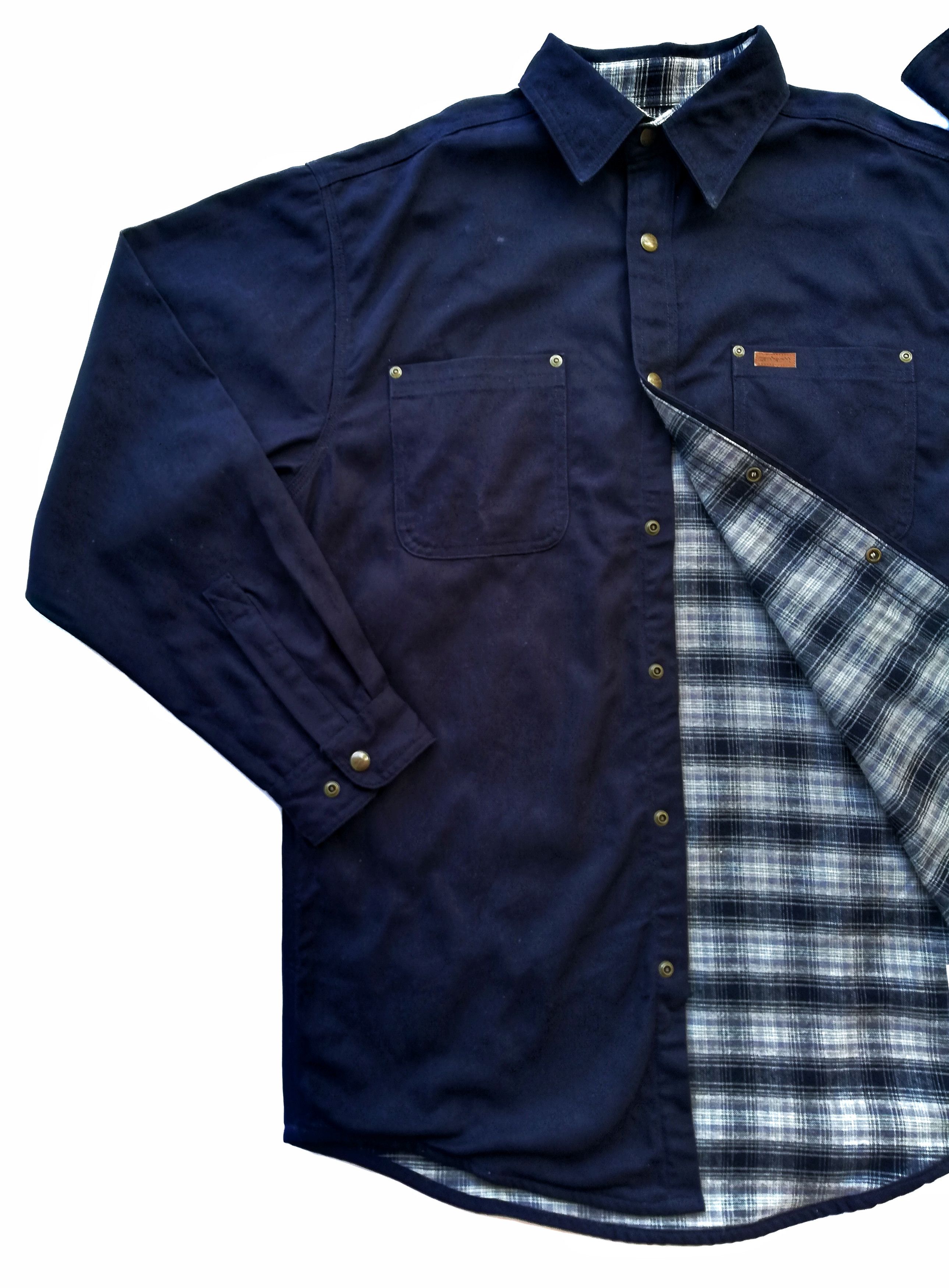 Carhartt × Carhartt Wip × DePalma Workwear 🔥Rare!!! Carhartt Dark Blue Michigan Chore Coat🔥 Size US M / EU 48-50 / 2 - 4 Thumbnail