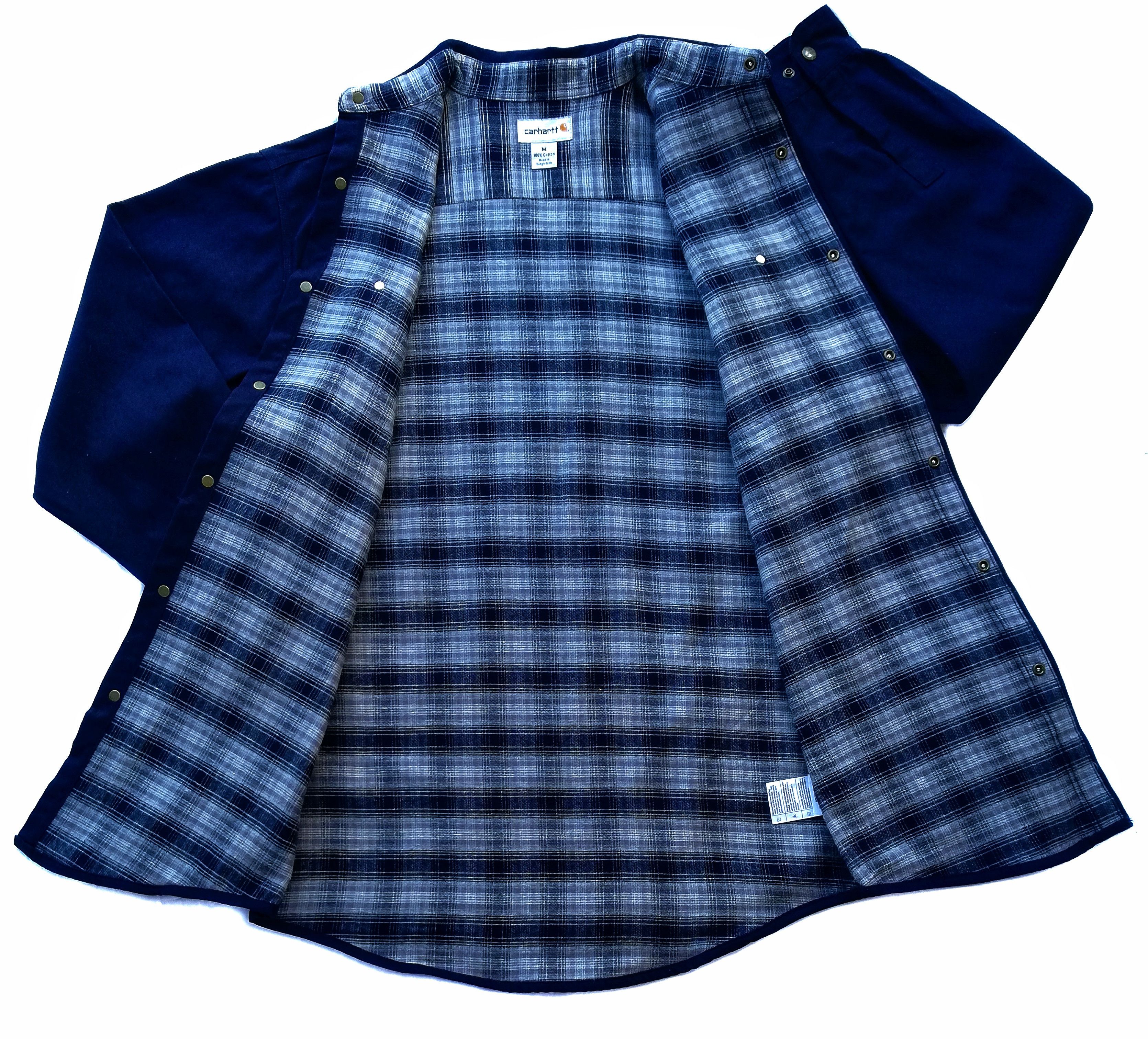Carhartt × Carhartt Wip × DePalma Workwear 🔥Rare!!! Carhartt Dark Blue Michigan Chore Coat🔥 Size US M / EU 48-50 / 2 - 12 Thumbnail