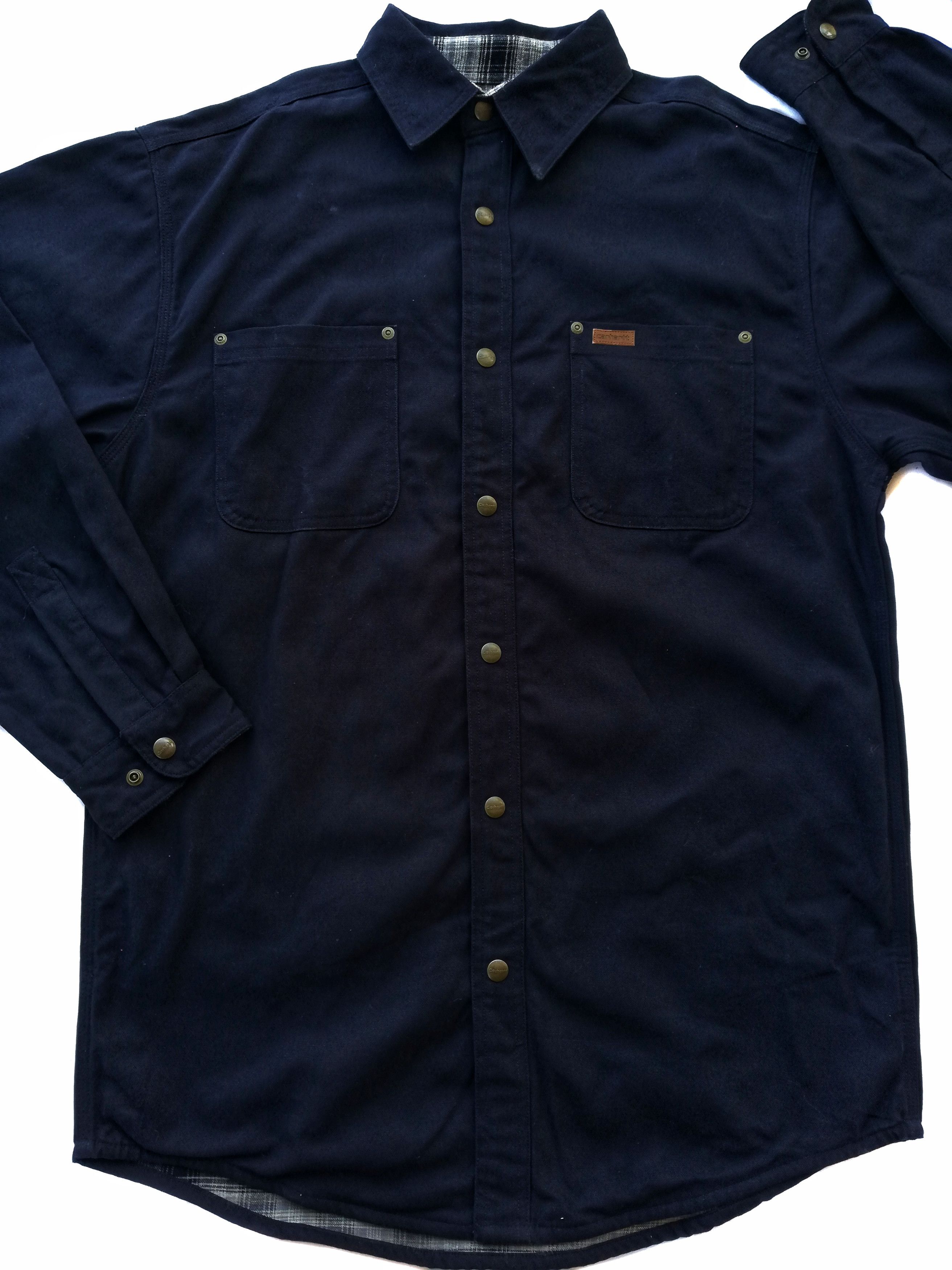 Carhartt × Carhartt Wip × DePalma Workwear 🔥Rare!!! Carhartt Dark Blue Michigan Chore Coat🔥 Size US M / EU 48-50 / 2 - 13 Thumbnail