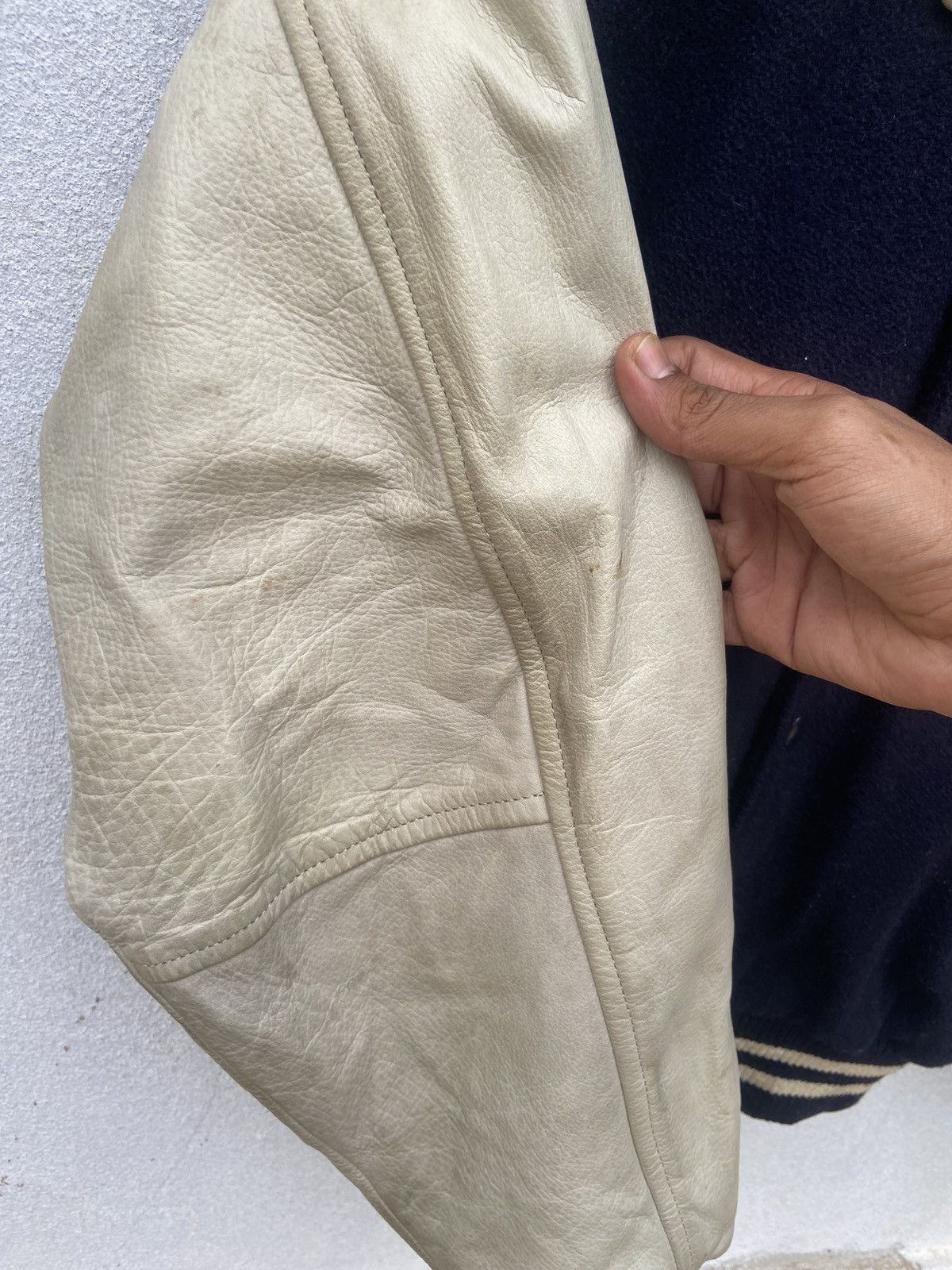 McGregor Vintage McGregor Club Wool Leather Collared Varsity Jacket Size US M / EU 48-50 / 2 - 10 Thumbnail