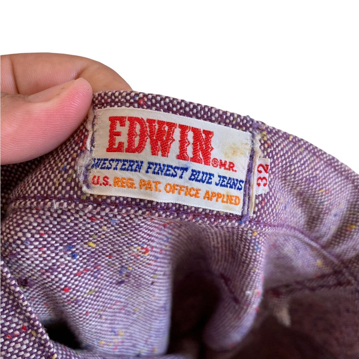 Edwin Flare Jeans Edwin Bootcut Low Rise Denim Pant Size US 31 - 6 Thumbnail