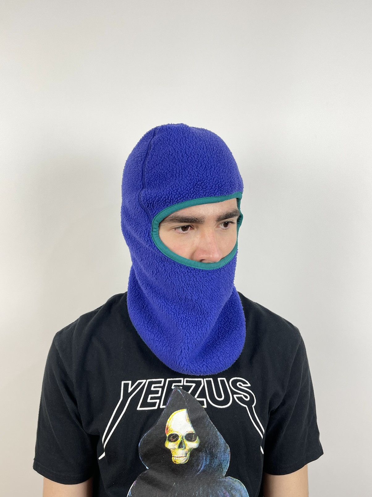 Patagonia 80-90s Patagonia Synchilla Fleece Balaclava Hat Made In USA Size ONE SIZE - 1 Thumbnail