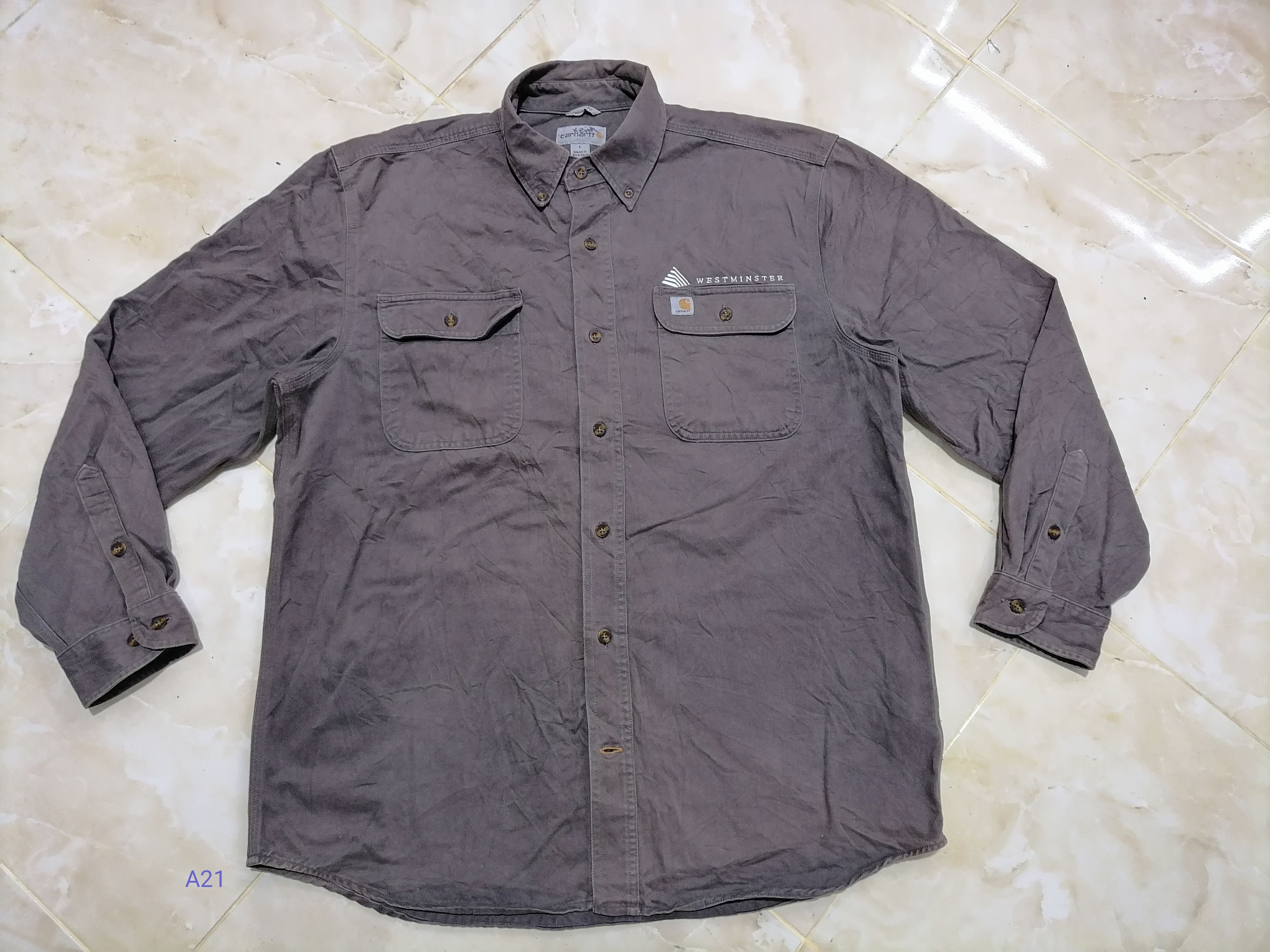 Vintage Carhartt Westminster Industries Button up Shirt