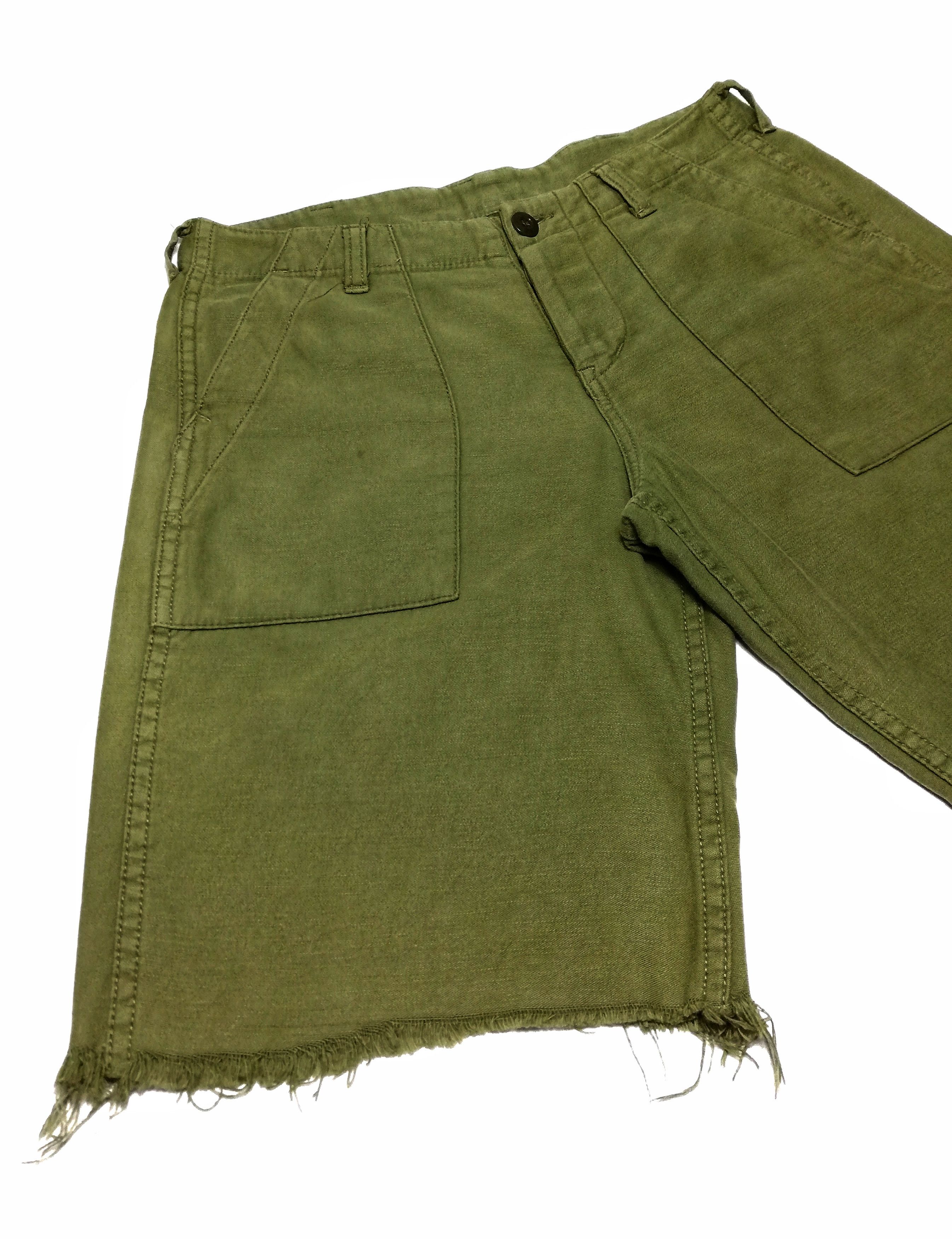 Beams Plus × Japanese Brand 🔥 Made In Japan Beams Boy Military Cargo Short Pants🔥 Size US 29 - 2 Thumbnail