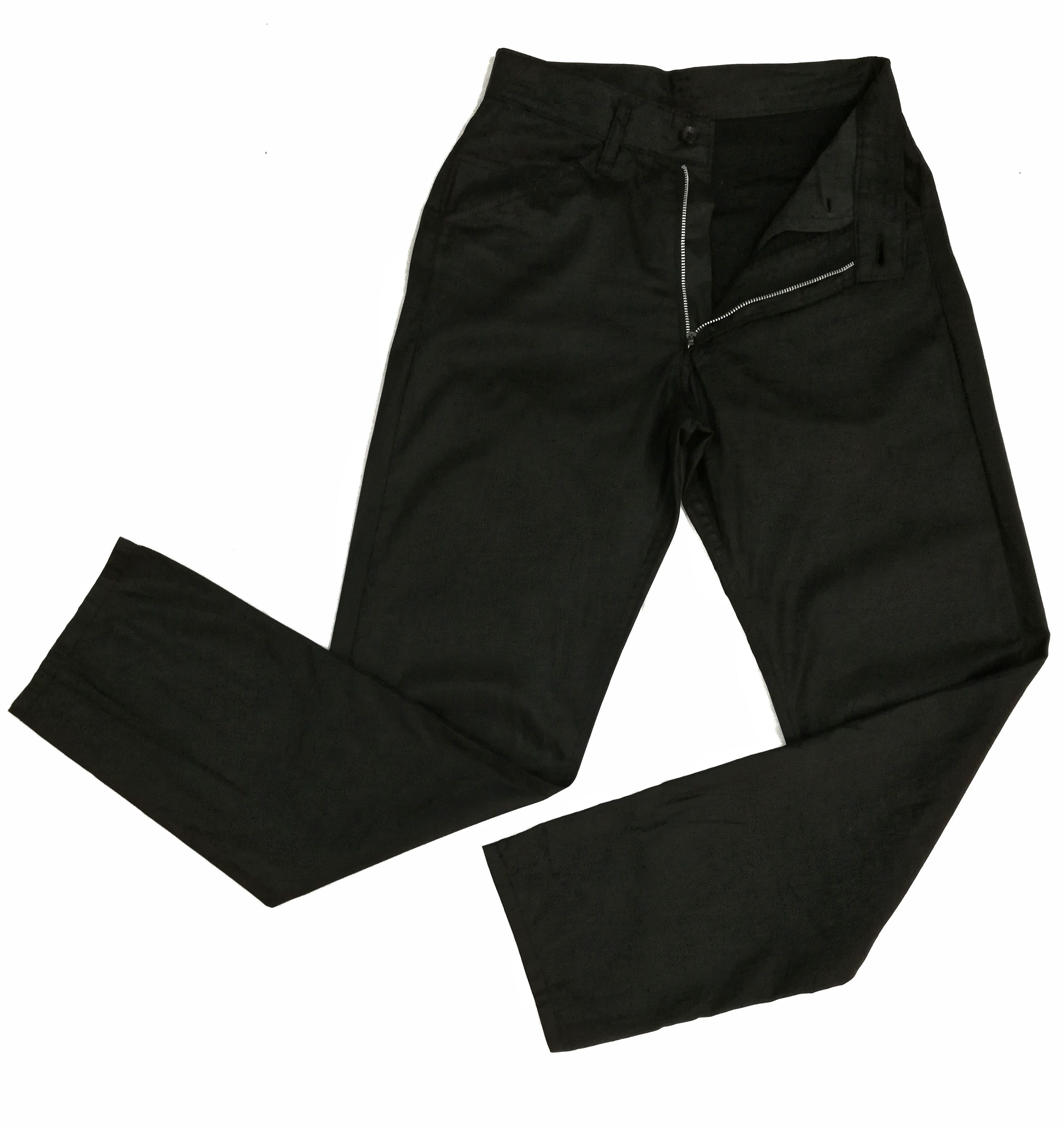 5351 POUR LES HOMMES × Japanese Brand 🔥Japanese Brand 5351 Pour Les Homme Black trousers Pants🔥 Size US 26 / EU 42 - 1 Thumbnail