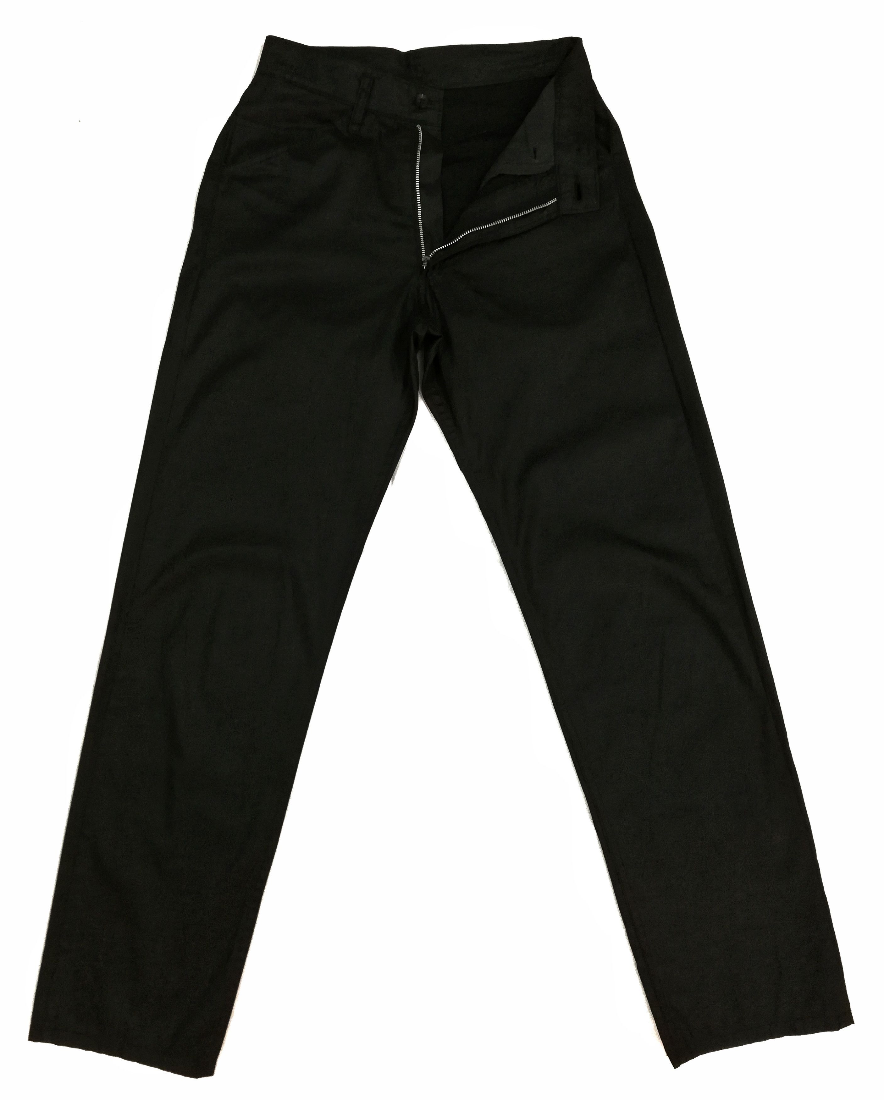 5351 POUR LES HOMMES × Japanese Brand 🔥Japanese Brand 5351 Pour Les Homme Black trousers Pants🔥 Size US 26 / EU 42 - 2 Thumbnail