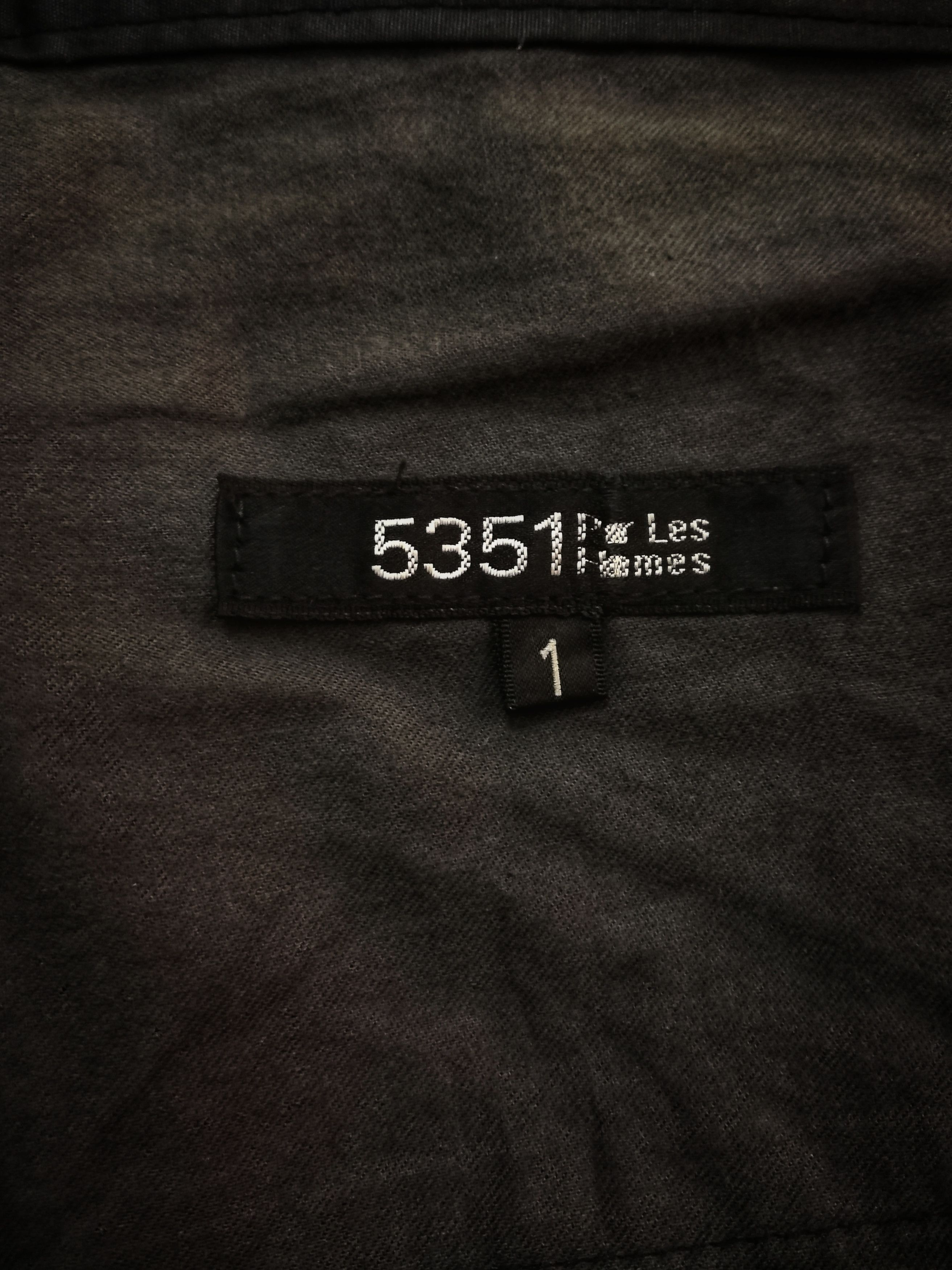 5351 POUR LES HOMMES × Japanese Brand 🔥Japanese Brand 5351 Pour Les Homme Black trousers Pants🔥 Size US 26 / EU 42 - 9 Thumbnail