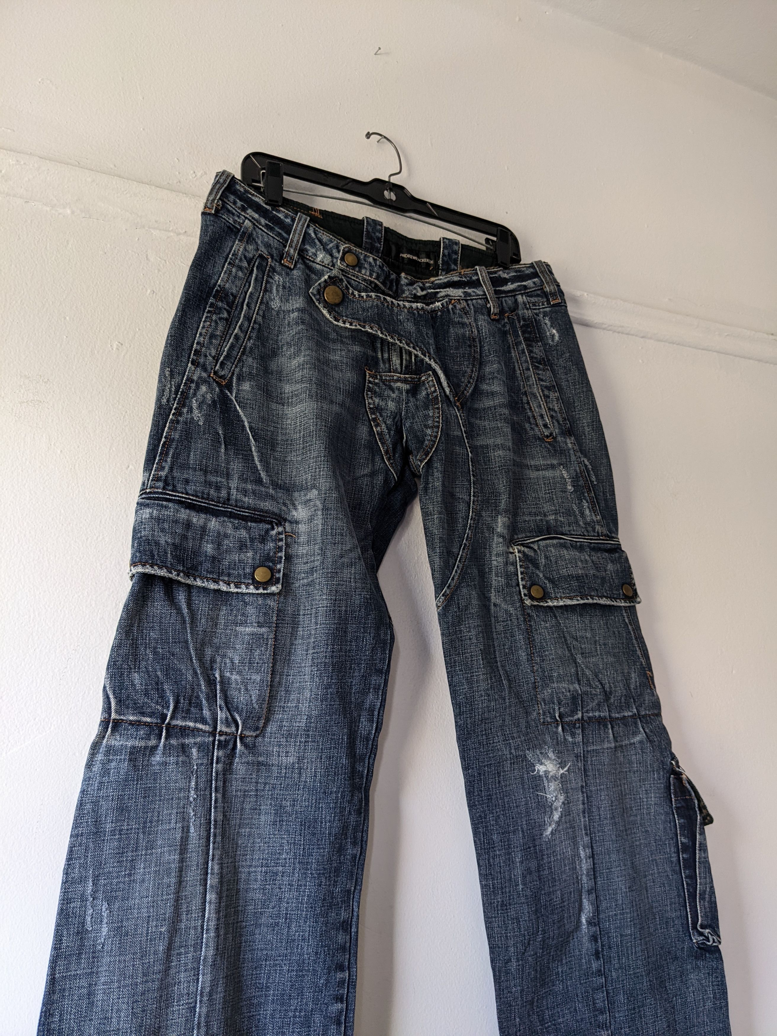 Andrew Mackenzie 1999 Bootcut Rave Punk Cargos Size US 32 / EU 48 - 2 Thumbnail