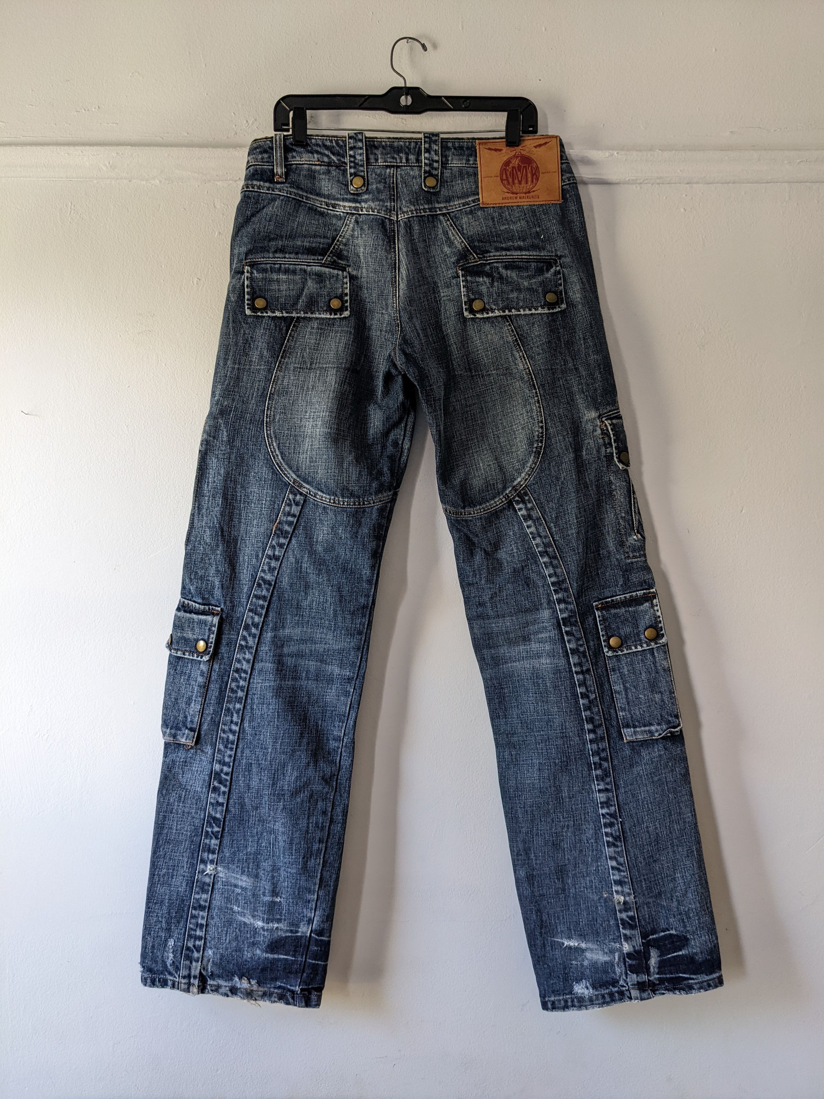 Andrew Mackenzie 1999 Bootcut Rave Punk Cargos Size US 32 / EU 48 - 3 Thumbnail
