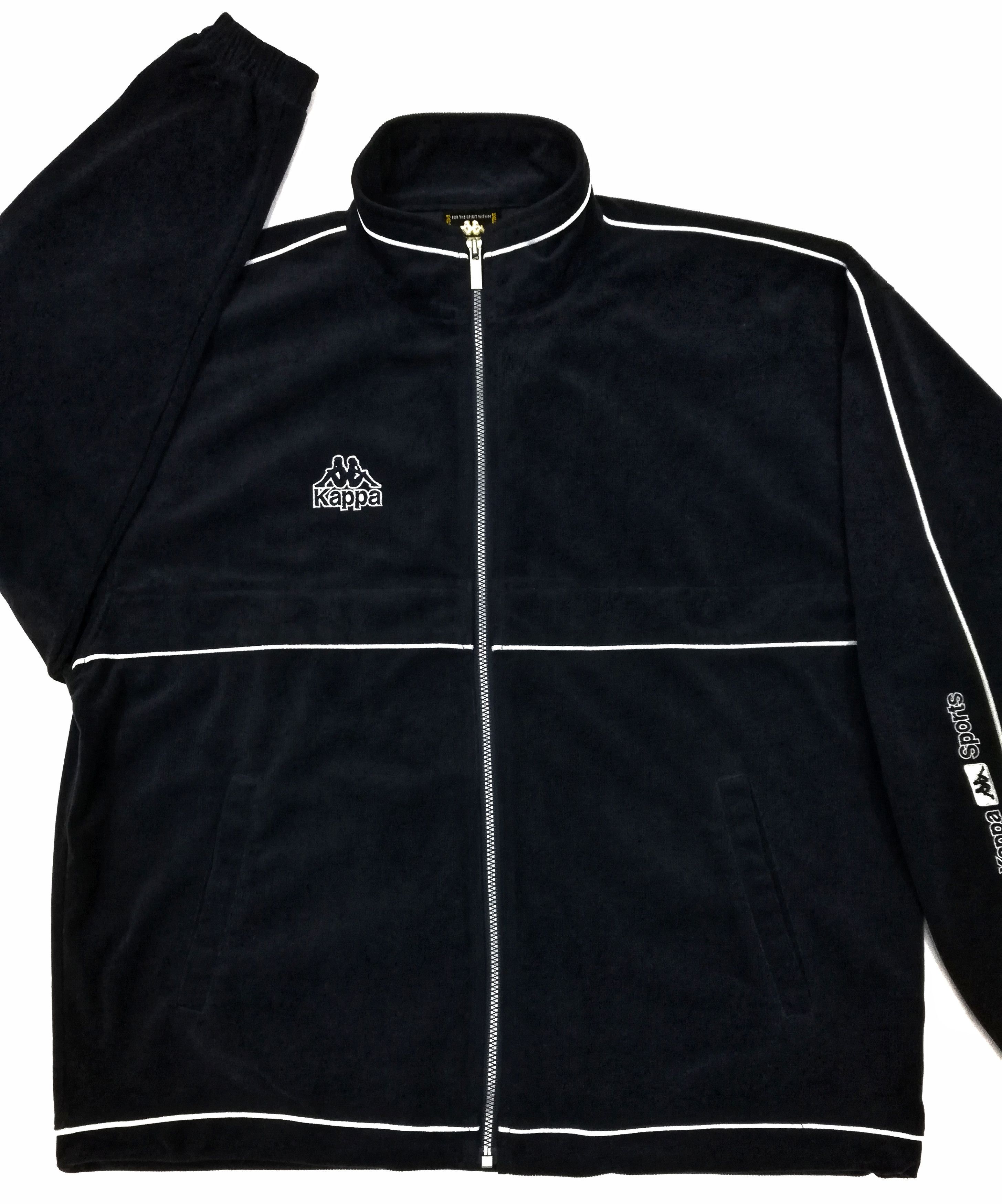 Kappa 🔥Kappa Sports Tracksuit Zipper Jacket 100% Polyester🔥 Size US L / EU 52-54 / 3 - 6 Thumbnail